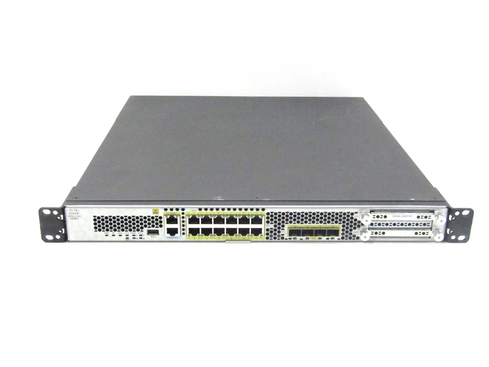 Cisco FPR-2120 V03 12-Port Firewall Switch | 4x SFP Ports @ 1 Gbps