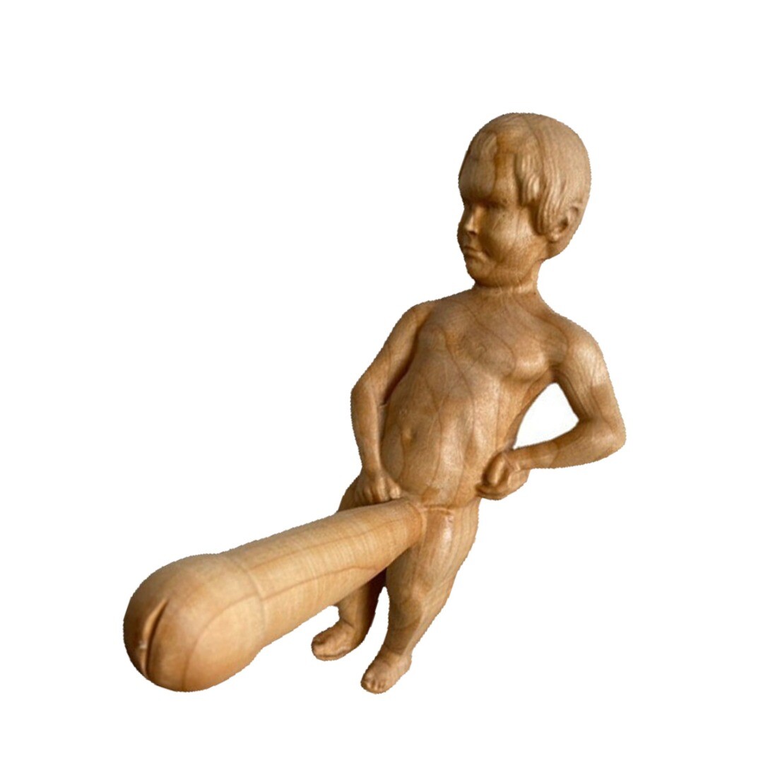 Funny Wood Toilet Paper Holder Roll Tissue Wall Mounted Papers Holder Towel Rack