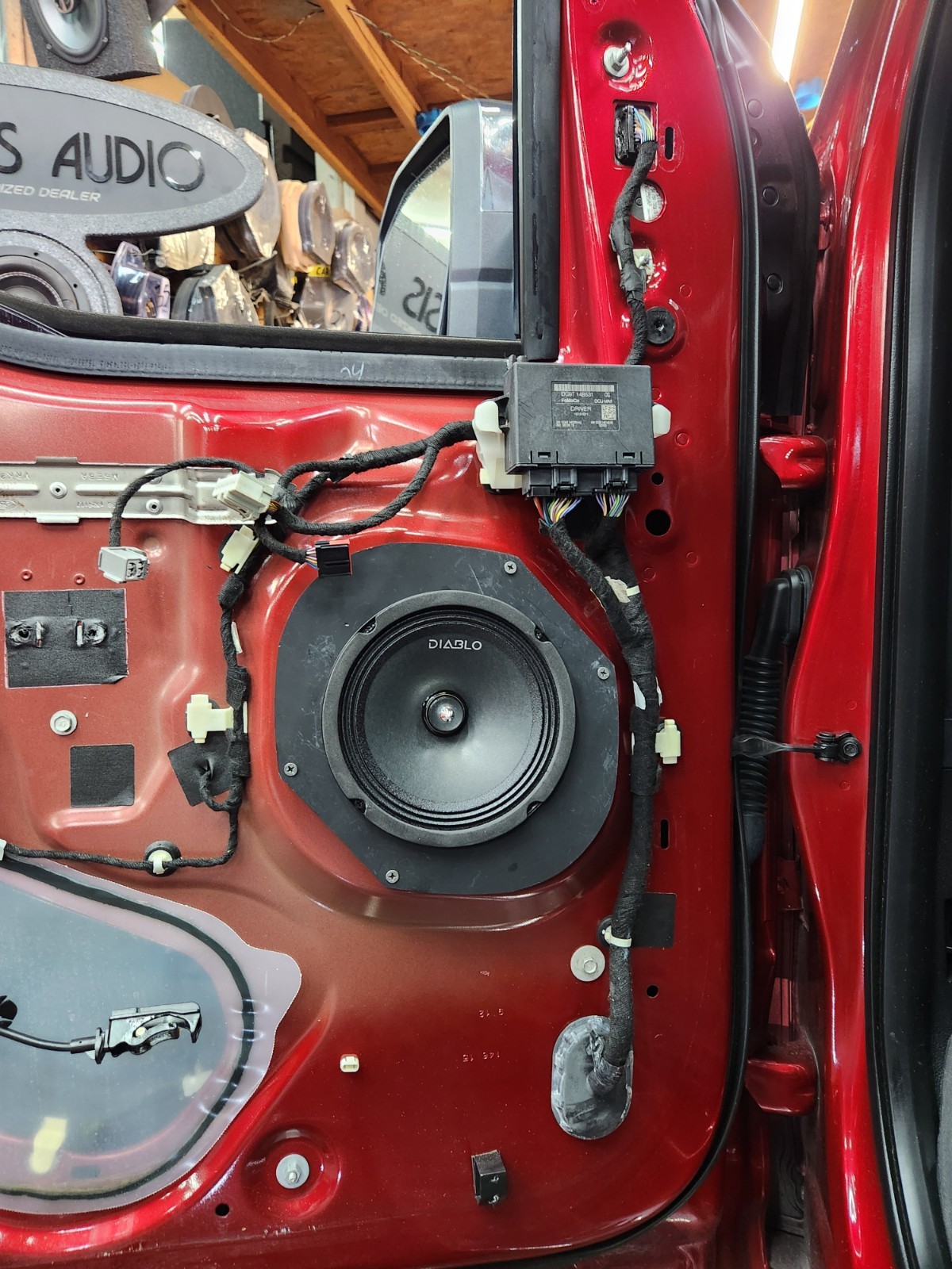 Custom Ford F-150 & Super Duty Door Speaker Adapters 6.5" fits Many Brands Pair