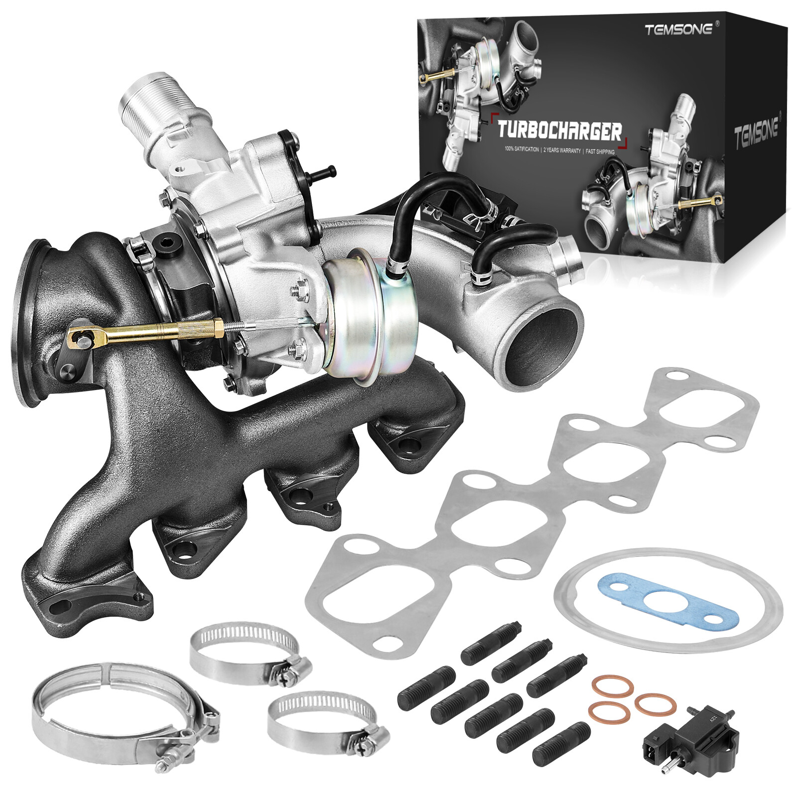 Turbo Turbocharger Kit for Chevy Cruze Sonic Trax Buick Encore L4 1.4L 55565353