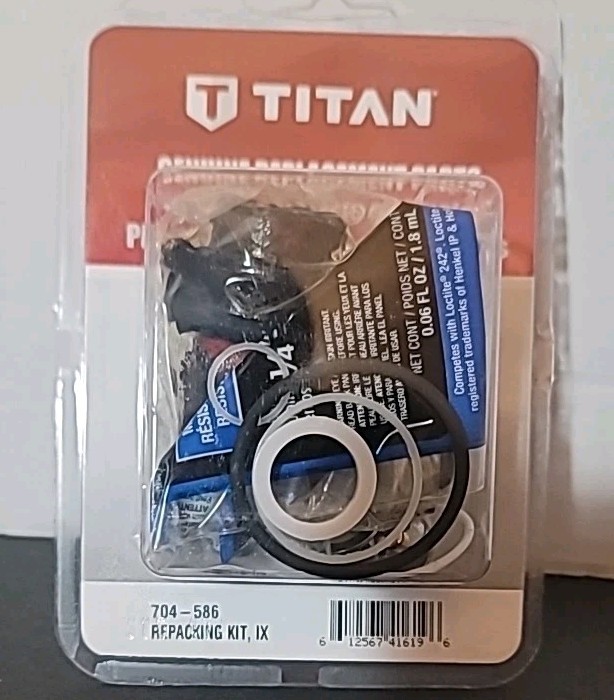 Titan 704-586 or 704-586B Repair Kit For Impact 440, 540, 640 NEW