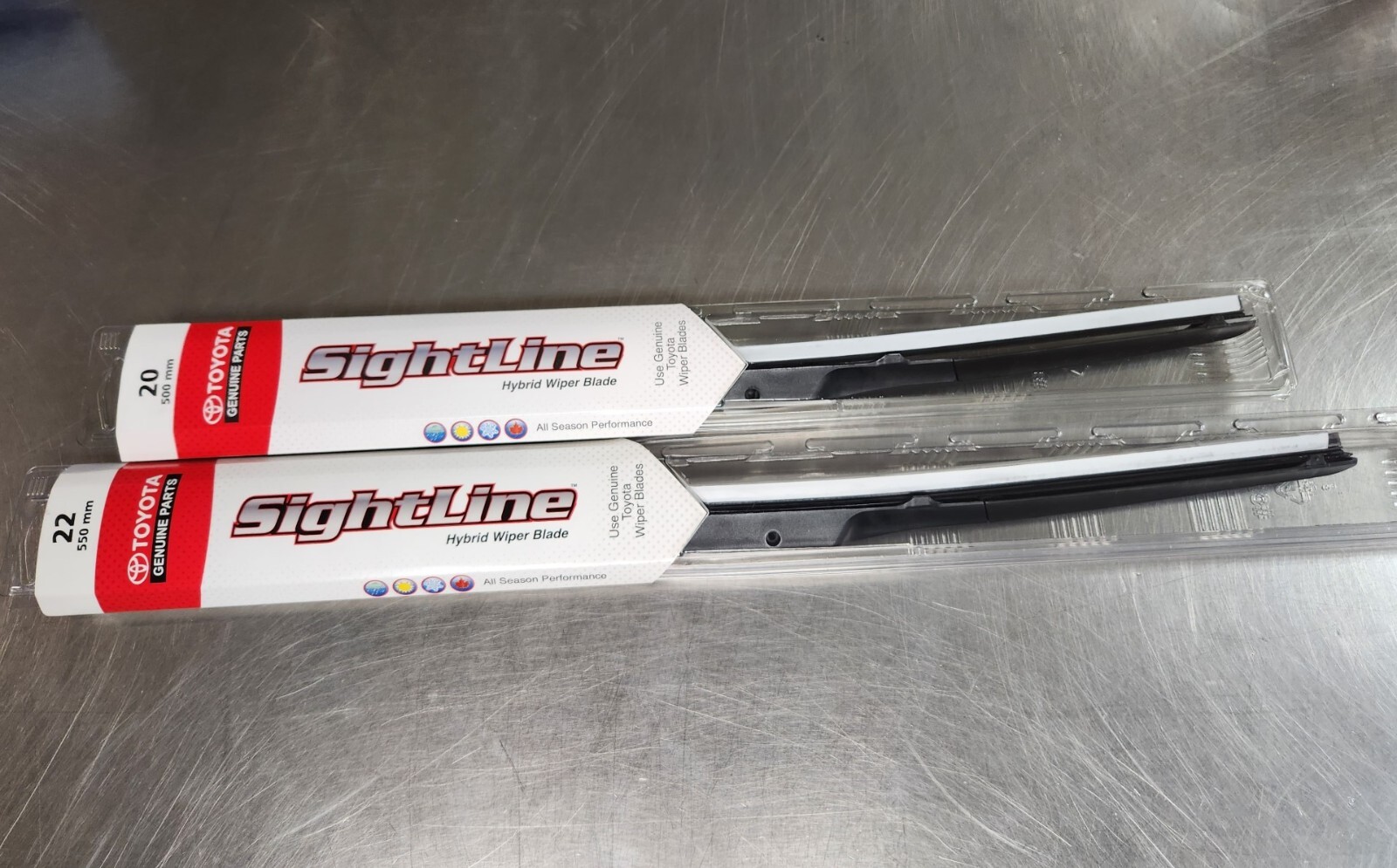 2016 - 2023 TACOMA Front Wiper Blade Set Genuine Toyota SightLine 1H 1F