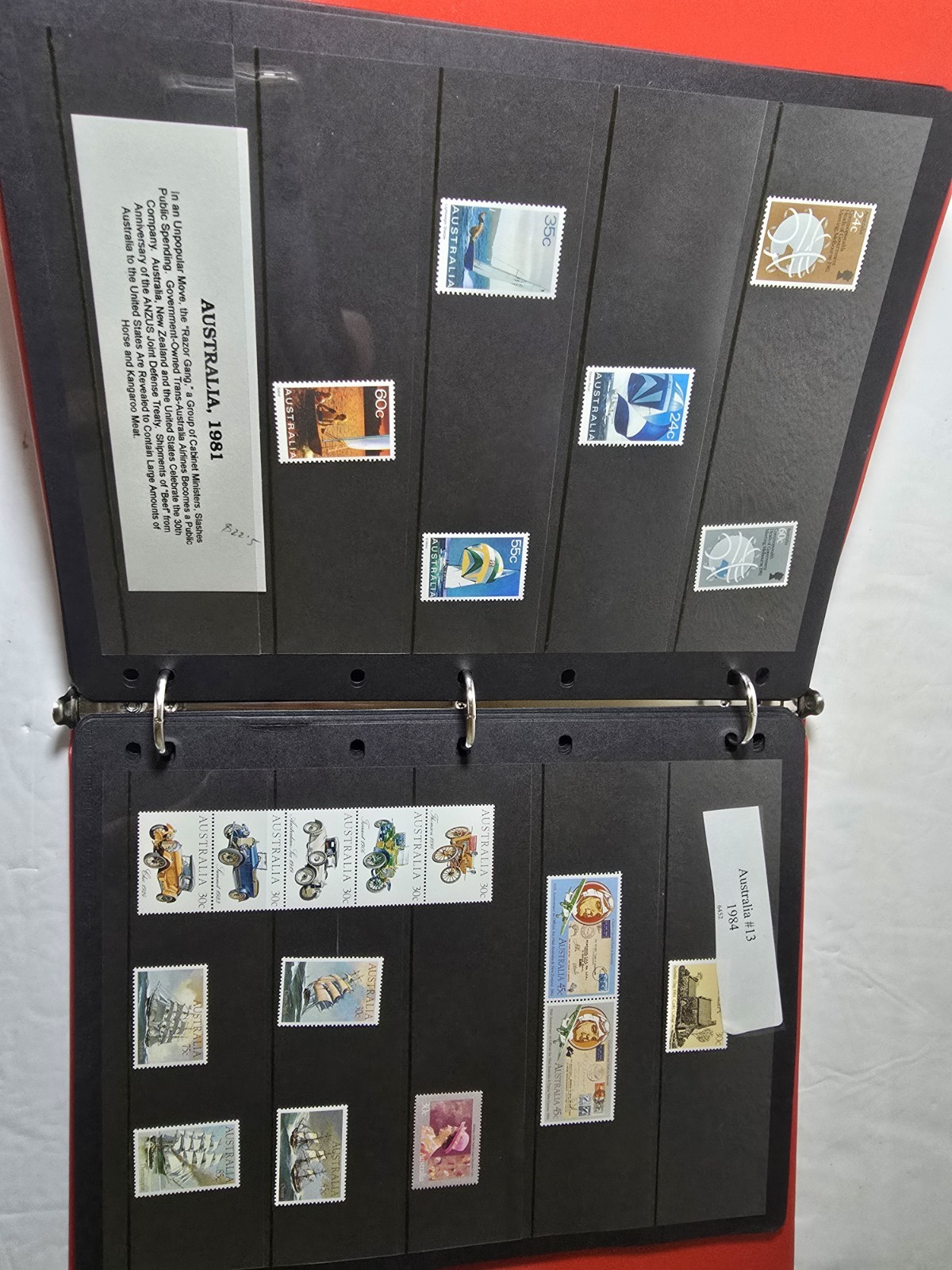 Joystamp: Australia Mint NH unique Stamps Album 1956 To 89 CV$356