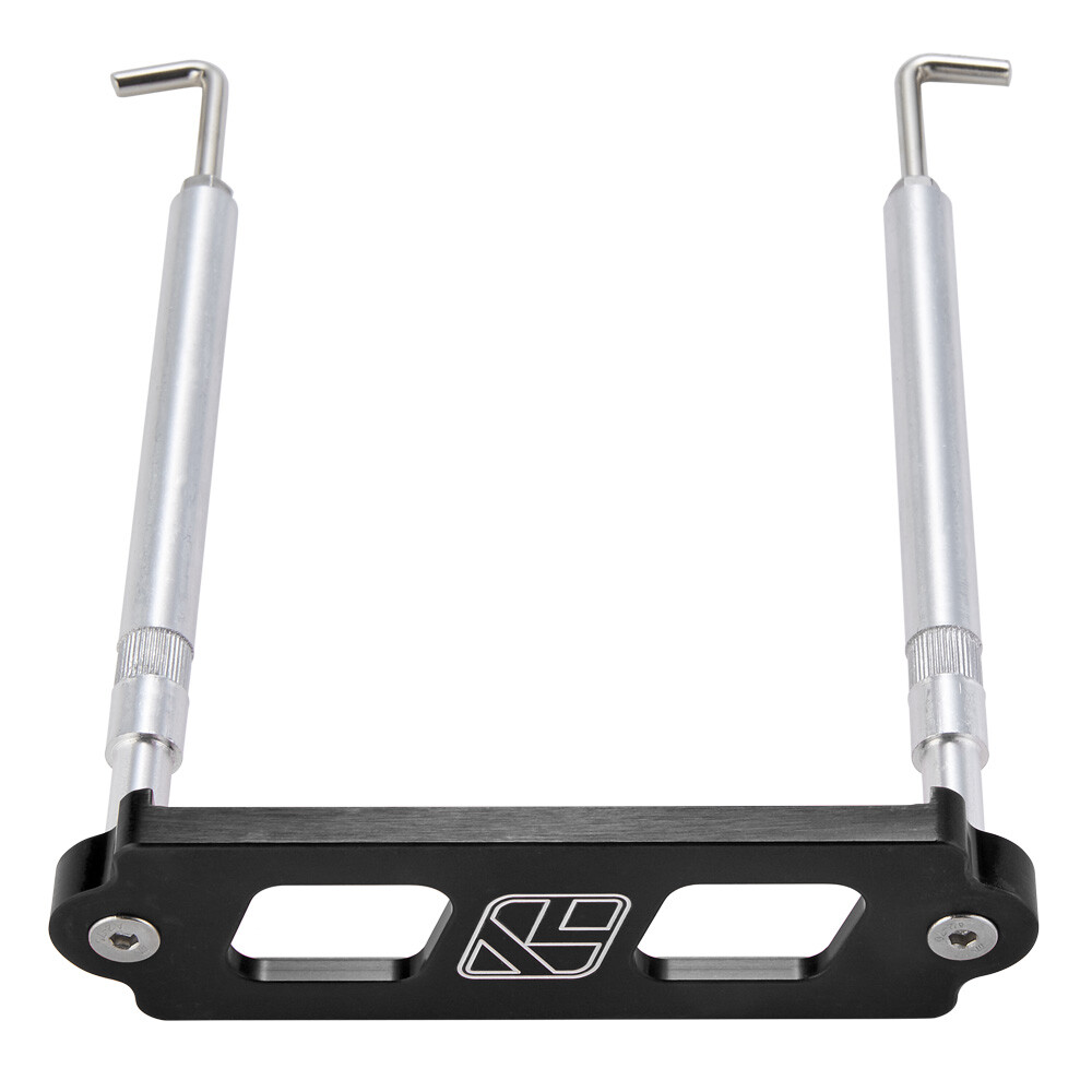 For Honda Civic Integra Battery Tie Down Hold Down Rod With Stainless Tray Hooks