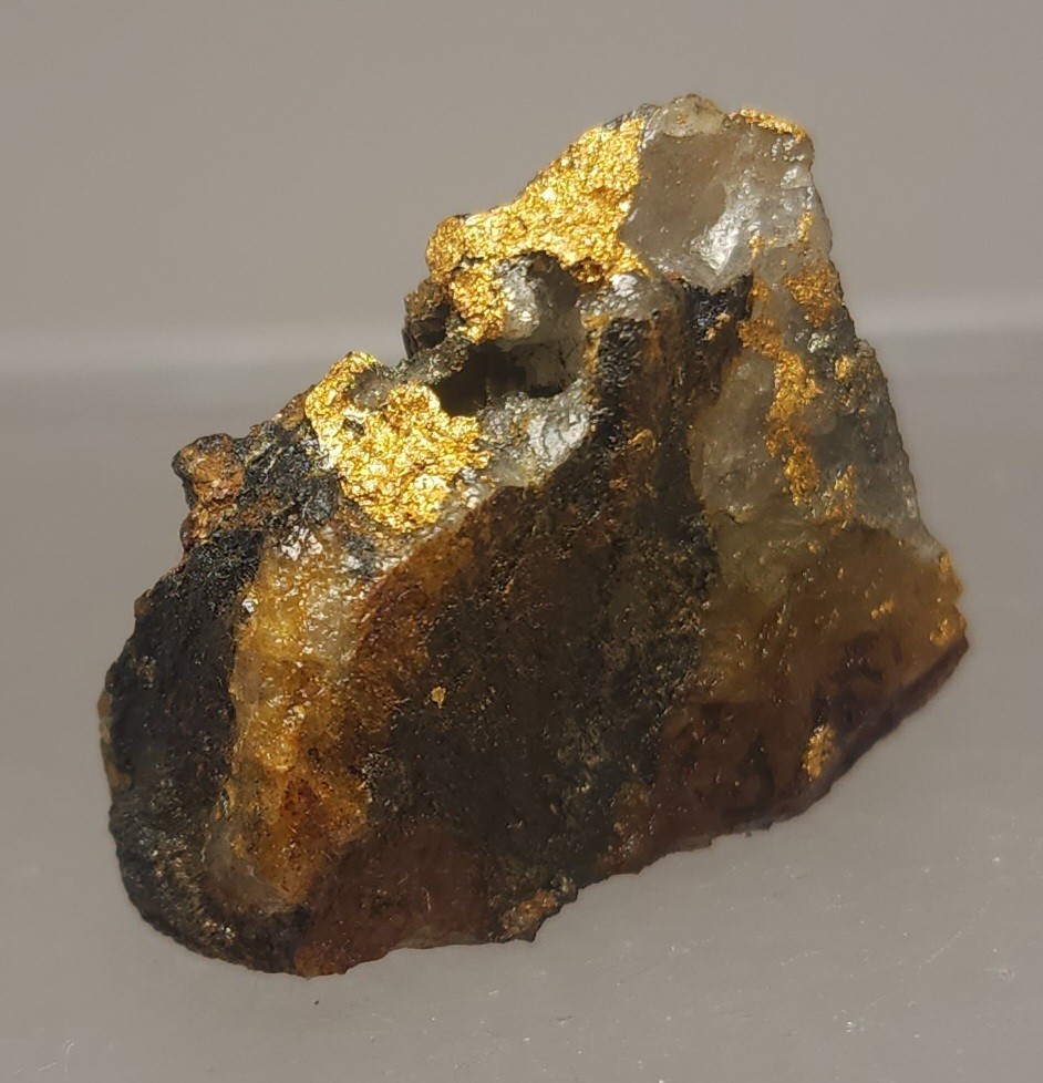 Gold Ore Specimen 9.8g Native Gold Strung Thru Tellurides 619 Was 117
