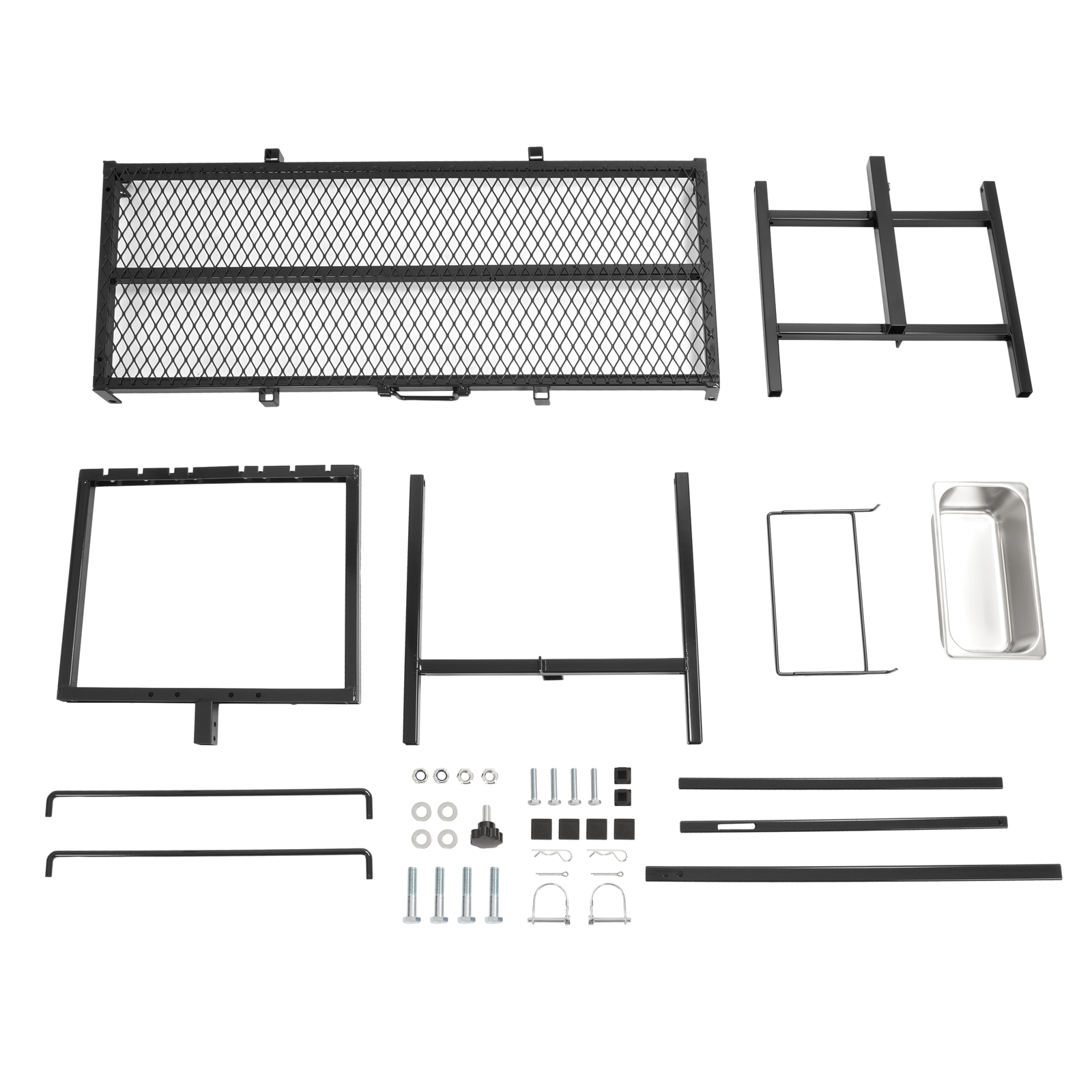 Goat Horned Milking Stand w/ Feed Bin For Sheep Trimming Hoof Adjustable size