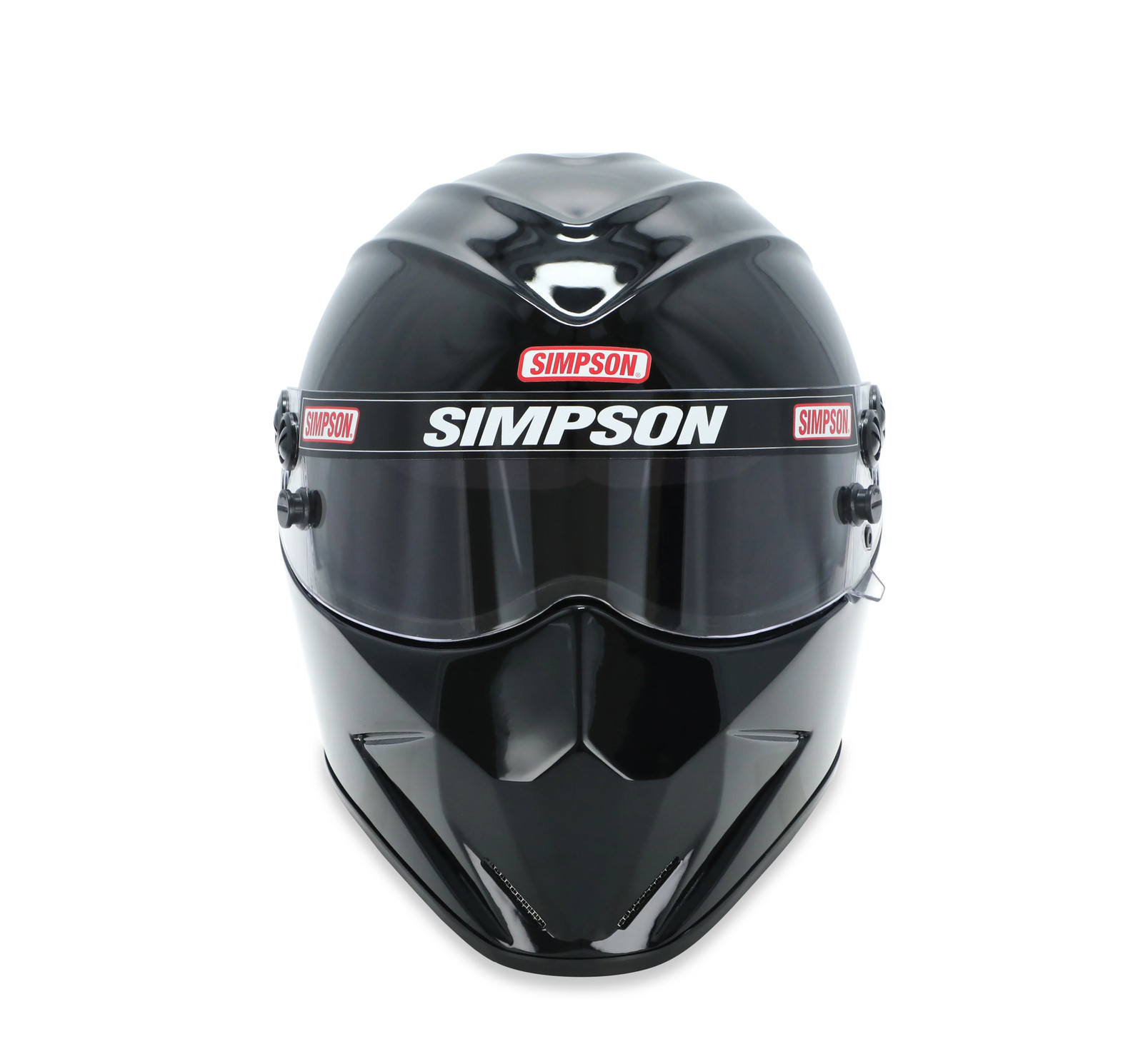 Simpson Racing 7297582 SA2020 Diamondback Racing Helmet 7-5/8 Black