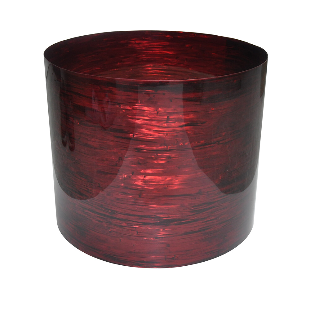 Gauge 0.5mm Drum Wrap Musical Instrument Deco Sheet Red Silk