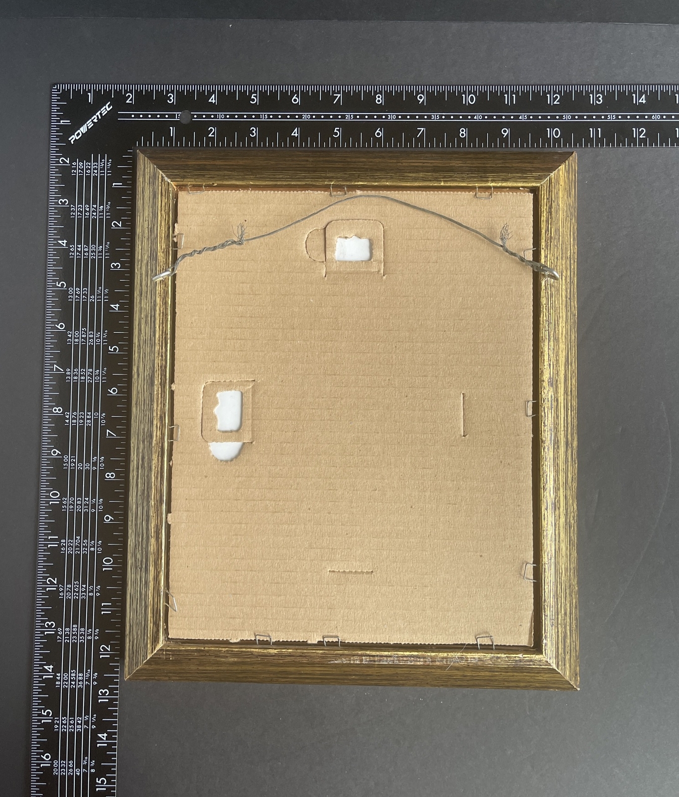 Vintage African American Foil Artwork w/ Wood Frame - Wall Decor Collectable