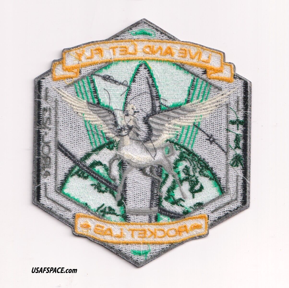 ROCKET LAB 46 -LIVE & LET FLY- NROL-123 Classified NRO USSF SATELLITE PATCH