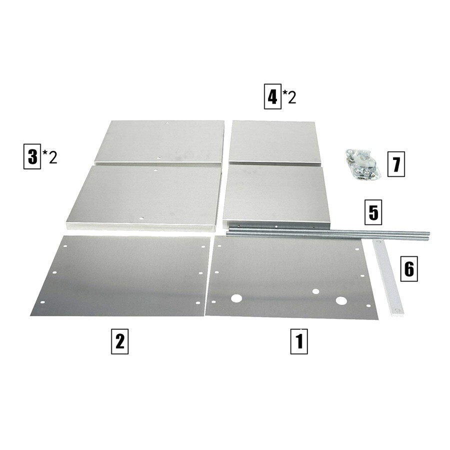 Complete Aluminum Battery Box Relocation Kit RV/Marine/Race Off Road Kit-Group27