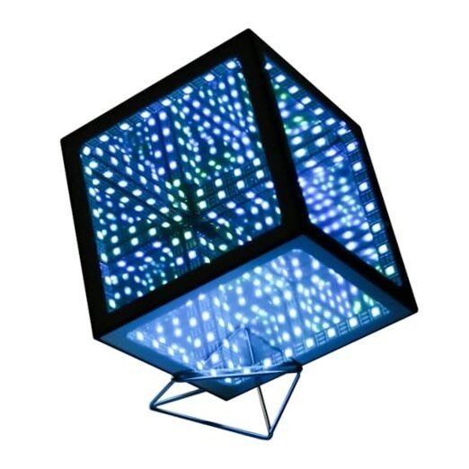 Infinity Hyper Cube LED Light LED Controller with Stand, Controller Built-in