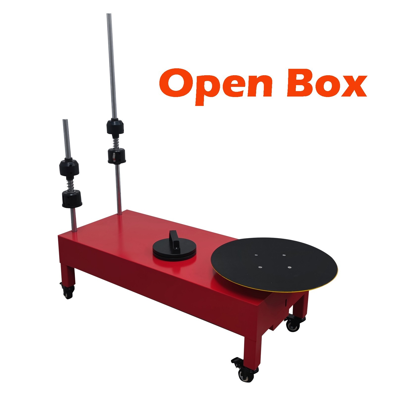 Open Box! 15.7" Electric Stretch Film Wrapping Machine Wrap-around Film Baler