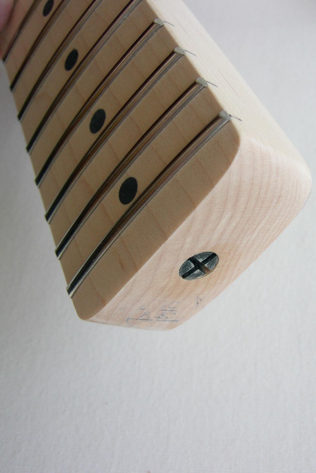 Stratocaster Guitar Neck/1-Piece/21 Jumbo /Unfinished/fits Warmoth, Fender STRAT