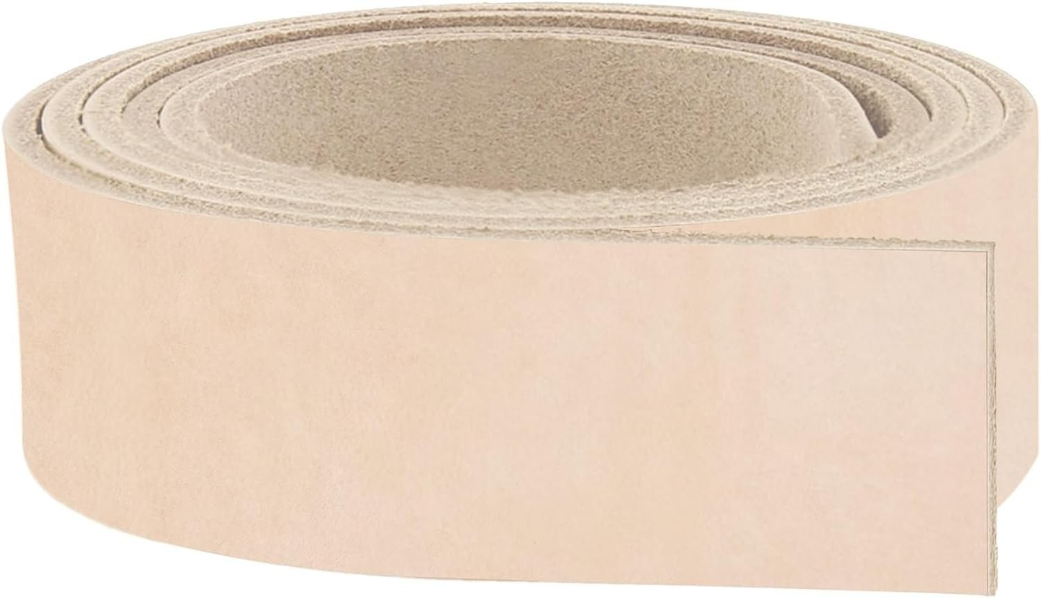 ELW Leather Blank Belt - 8-9 to 13-15 oz Thickness Cowhide Vegetable Tanned