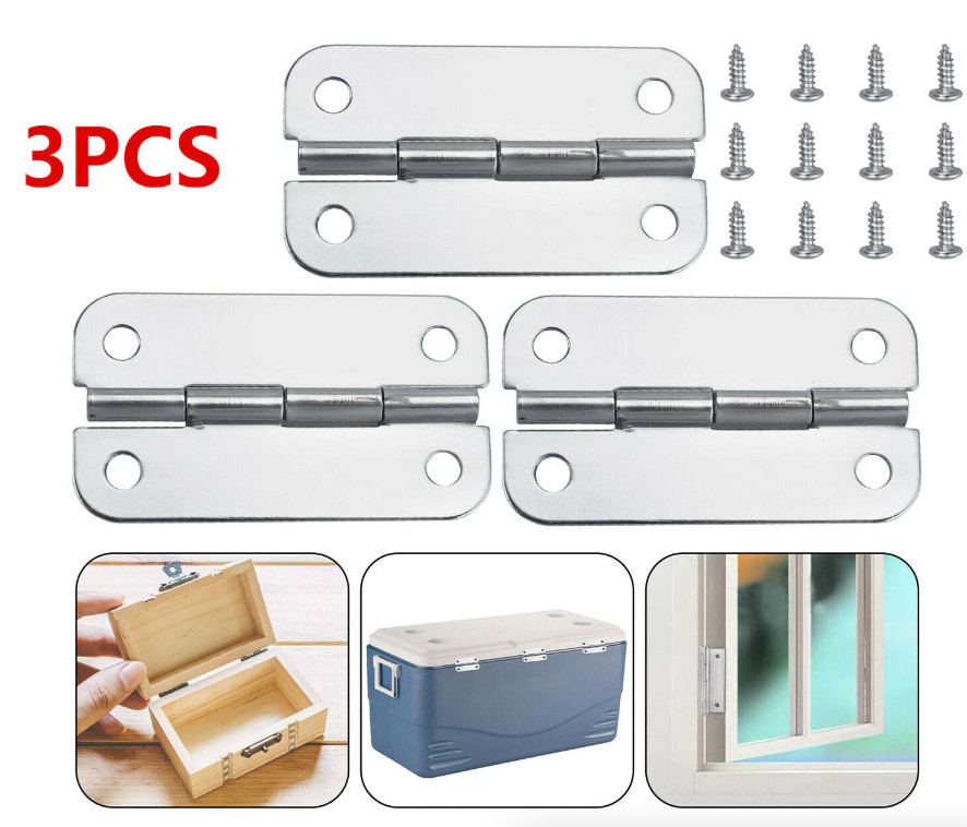 Igloo Cooler Replacement Hinges & Screws Stainless Steel