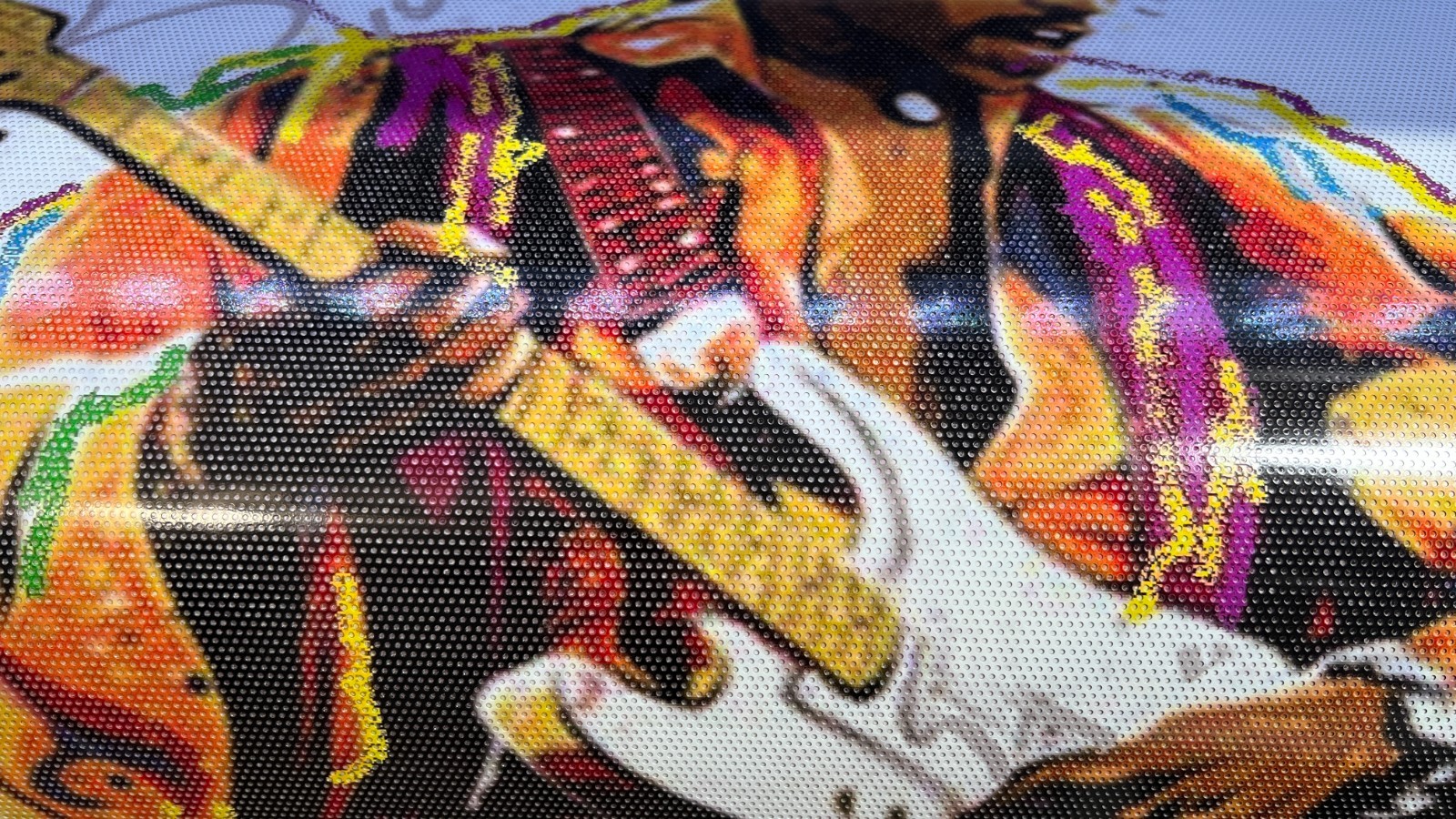 Custom Perforated Window Vinyl – One Way Vision Car Window Graphic w/ Lamination