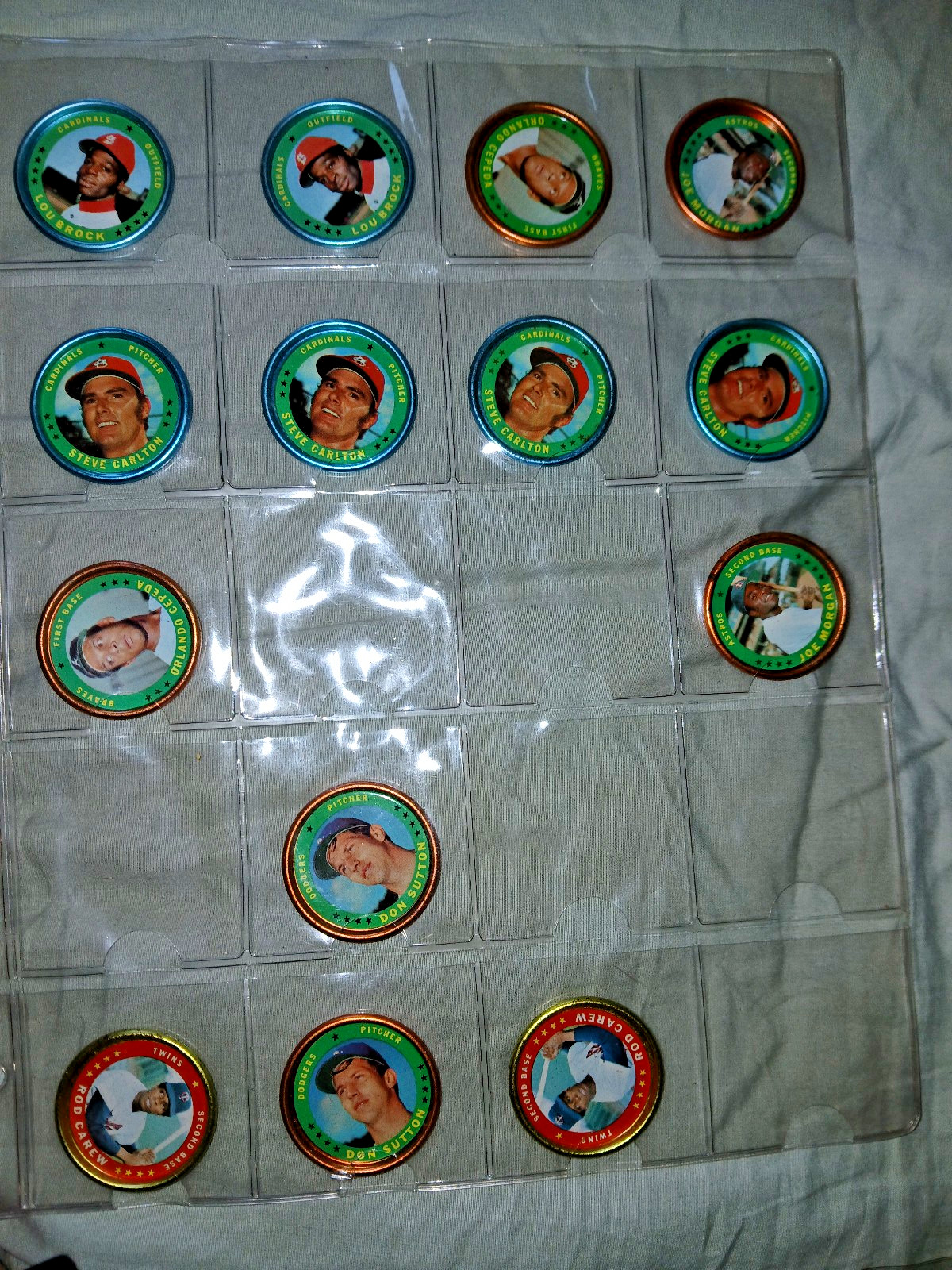 Topps Baseball Coins 1964 & 1971 wax packs- superstars, hall of famers-you pick