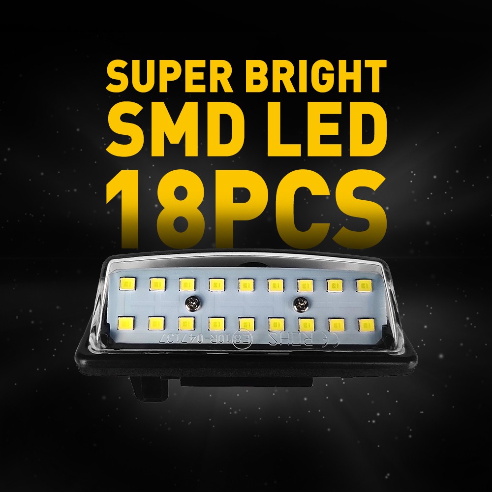 AUXITO LED License Light Plate Tag Lamp For Nissan Altima Maxima Rogue Sentra