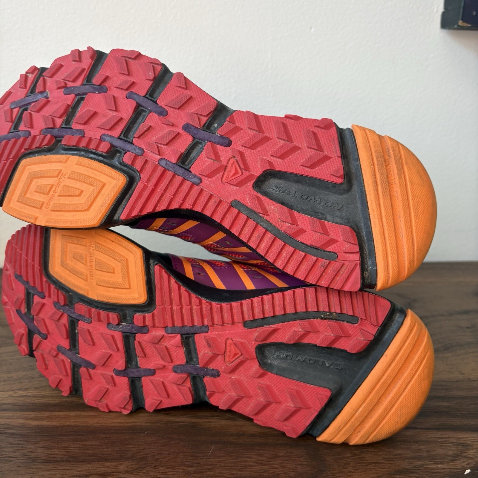 Salomon XR Mission 1 355483 Womens US 10 Running Shoes Multicolor Sneakers