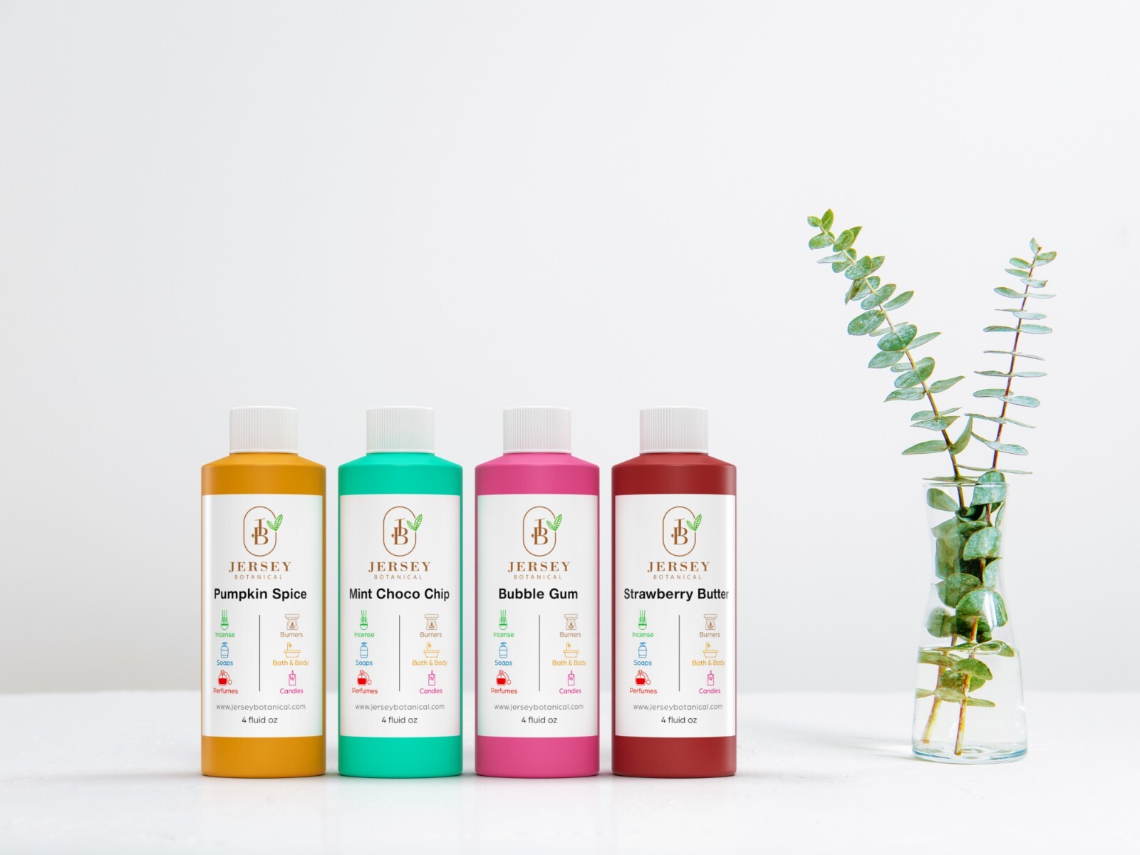 Fragrance Oil 4 oz. For Body Soap Candle Incense Making Burning Perfume Diffuser