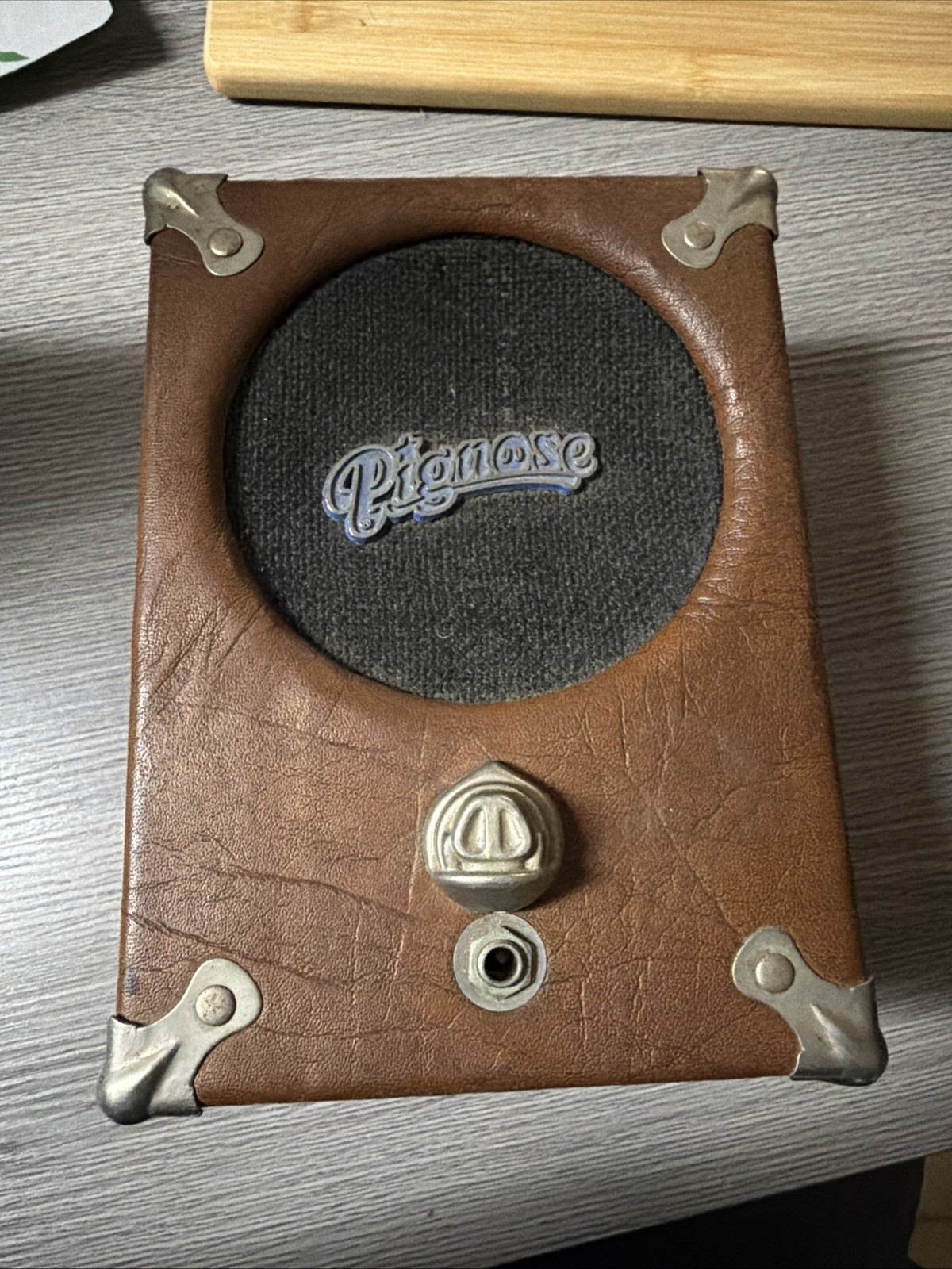 Pignose 7-100 Vintage Portable Guitar Amp Japan Working Tested Clean EXC