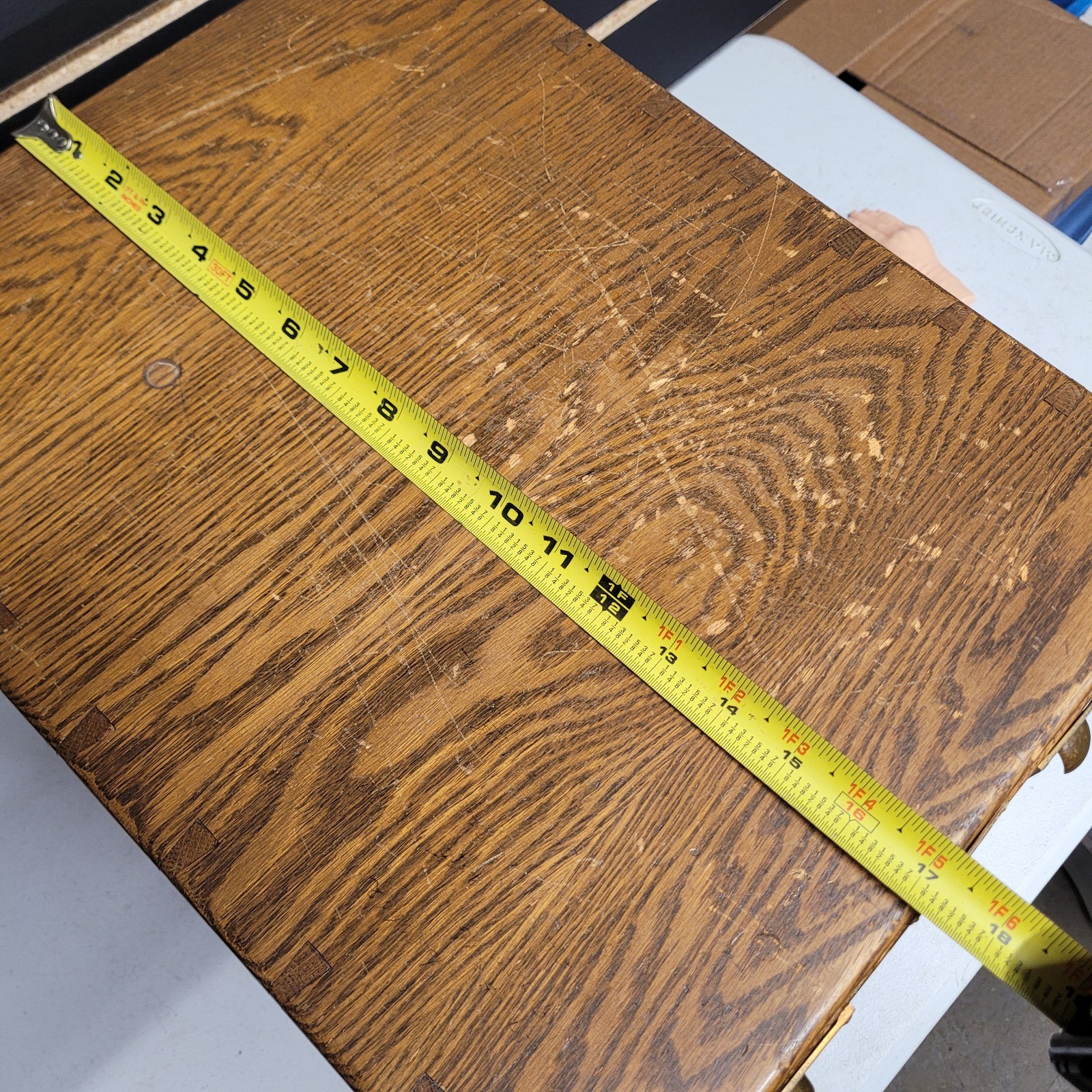 Vintage Remington Rand 6 Drawer Library Card Catalog File Cabinet Oak Solid