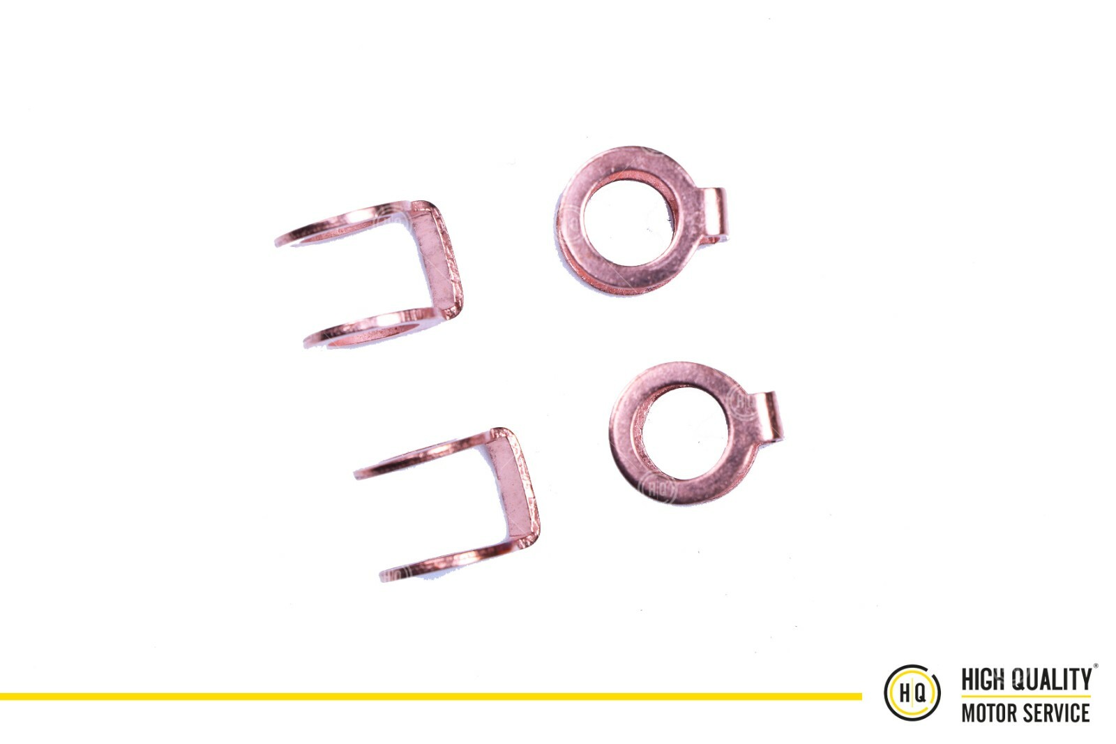 Double Copper Sealing Ring, Washer For Deutz 01118646, * 2.