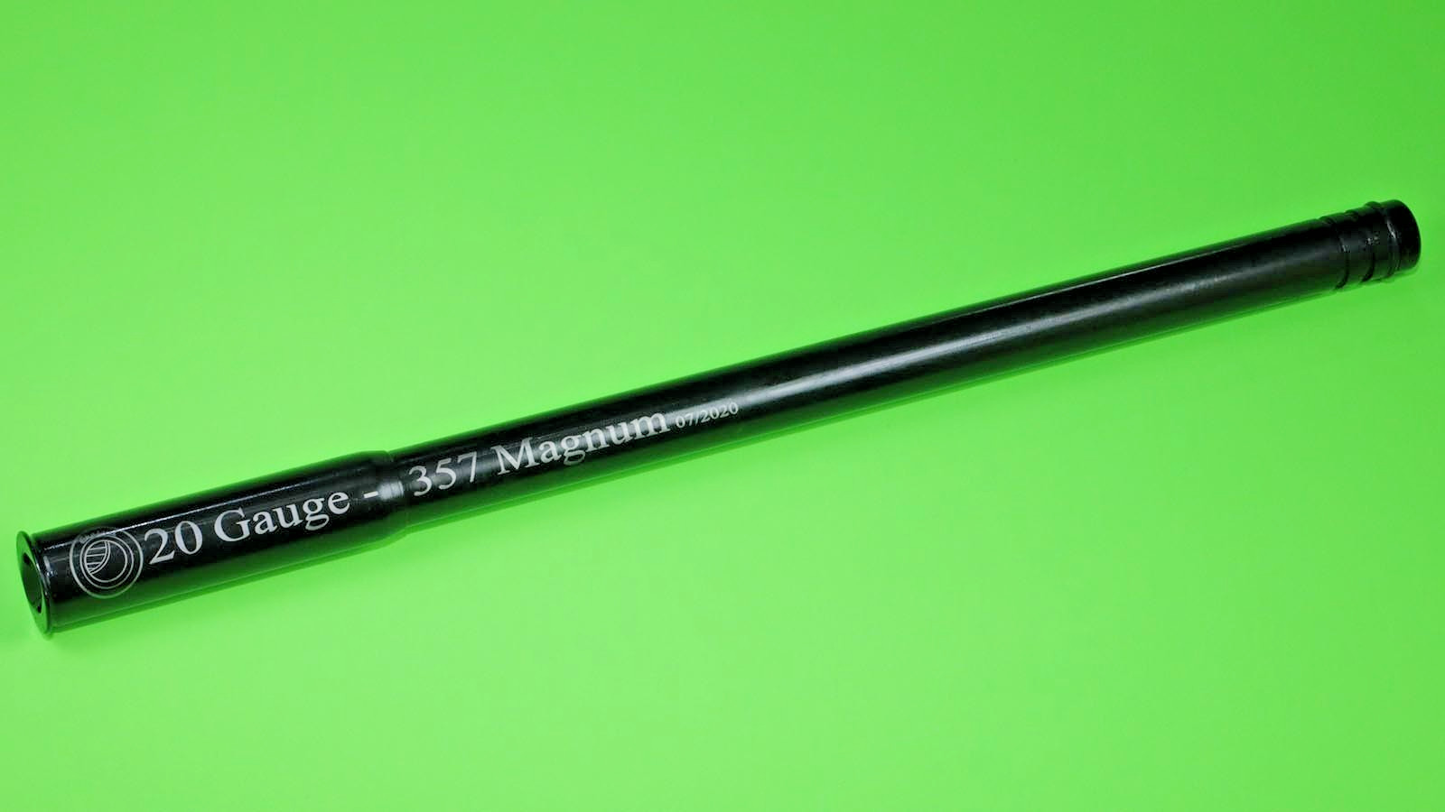 20ga to 357 Magnum /38 Special Shotgun Adapter - Chamber Reducer 11" Long