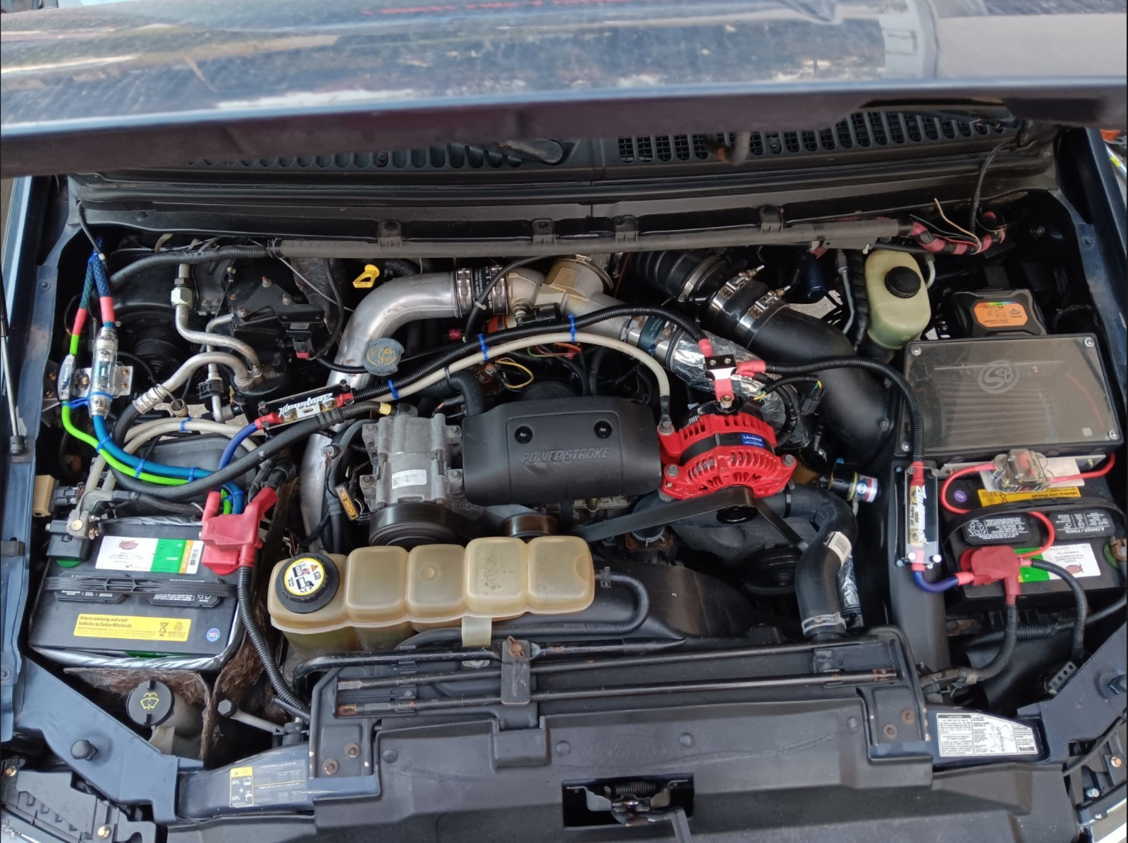 HIGH OUTPUT 350AMP RED 6 PHASE HAIRPIN ALTERNATOR FOR FORD RANGER F150 F250 F350