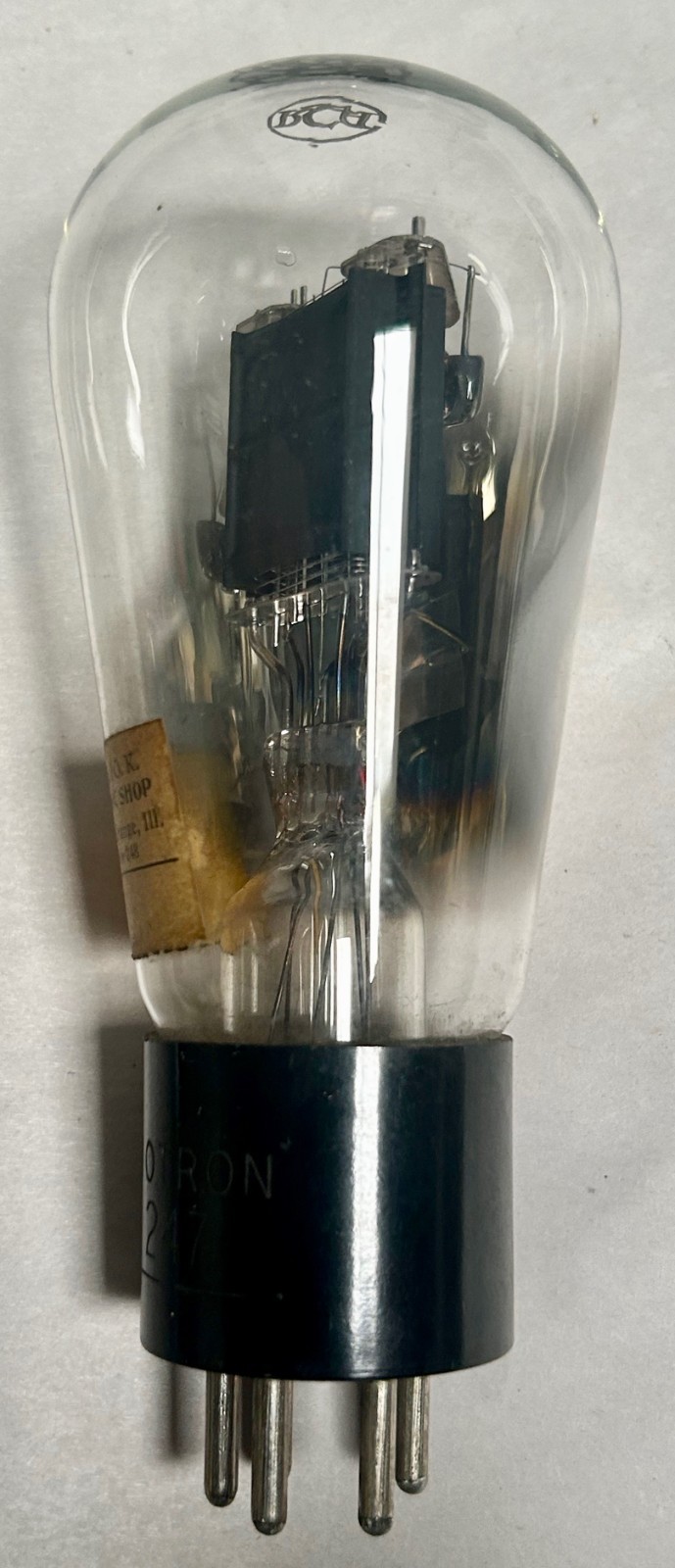 Vintage RCA Number 247 Ballon Globe Electronic Vacuum Tube (A5)