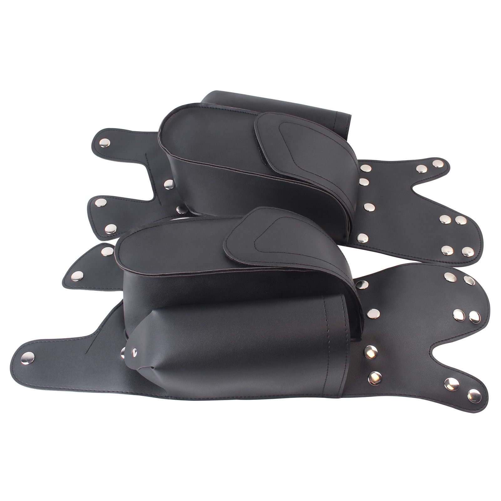 1 Pair Saddlebag Crash Bar Bags Water Bottle Holder For Harley Touring 1993-up