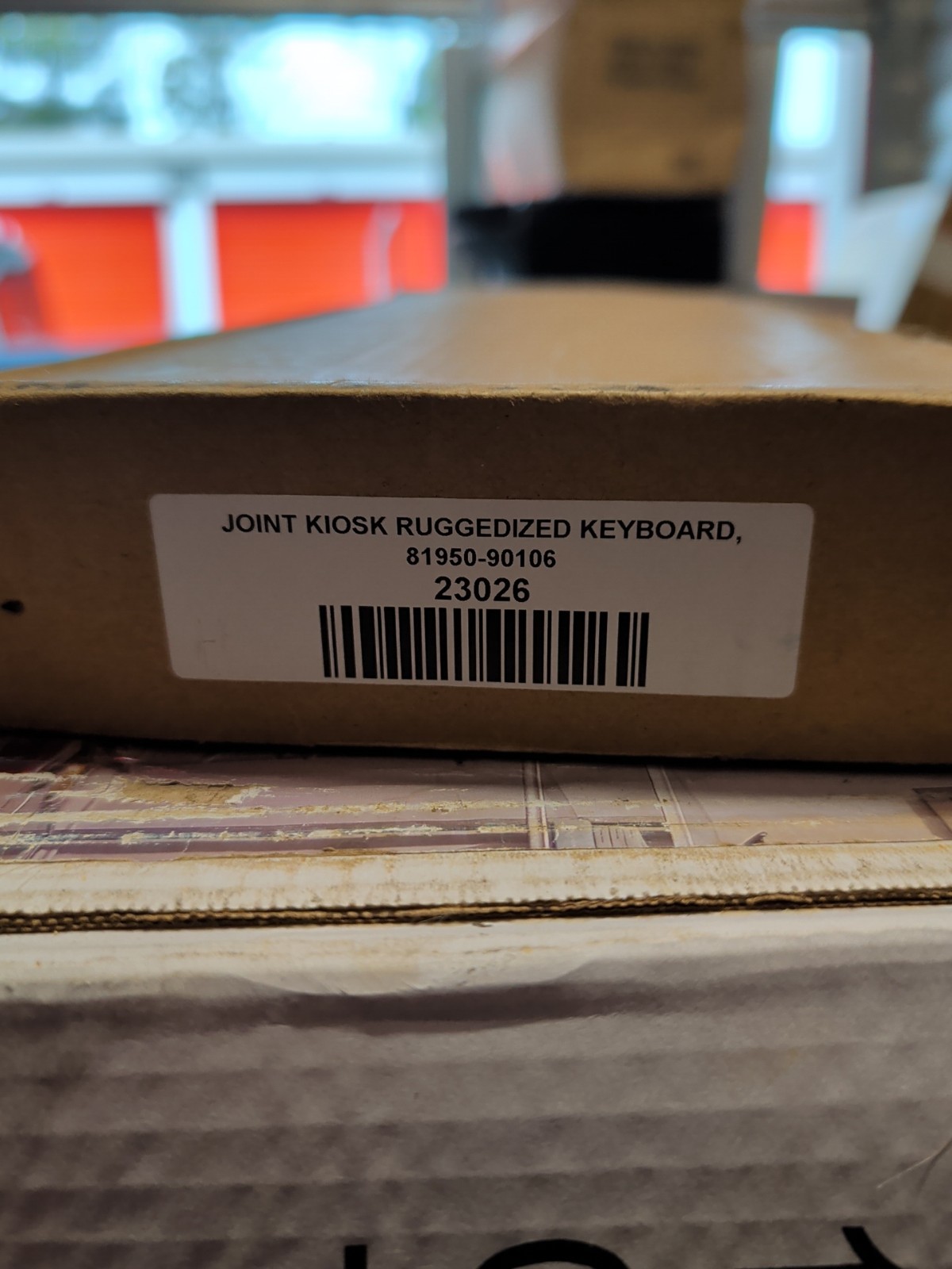 Metal Kiosk Keyboard Stainless Steel Industrial Keyboard With Trackball