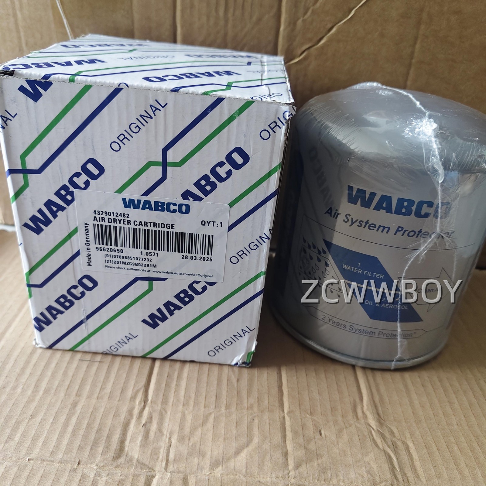 New 4329012482 Wabco System Saver 1200 Series Premium Oil Coalescing Air Dryer