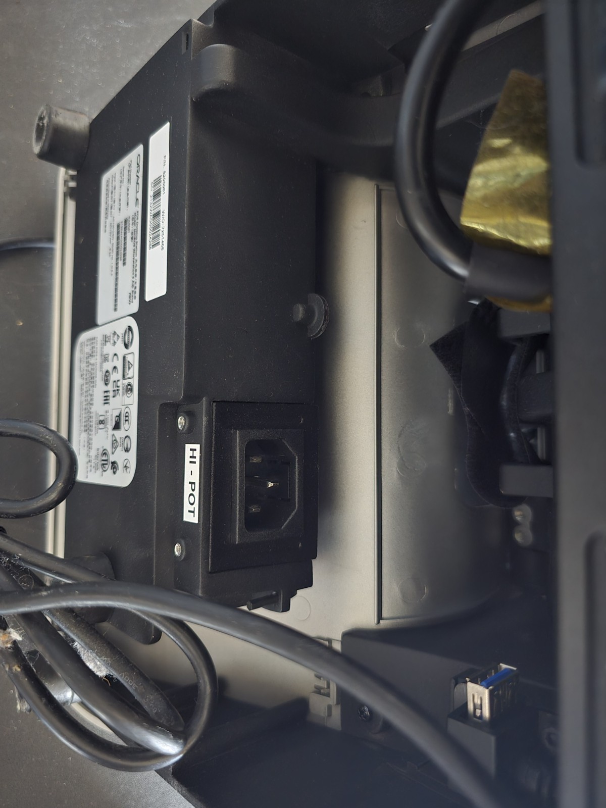 Oracle MICROS Workstation 625Es w/Base including both Micros PS & Epson PS