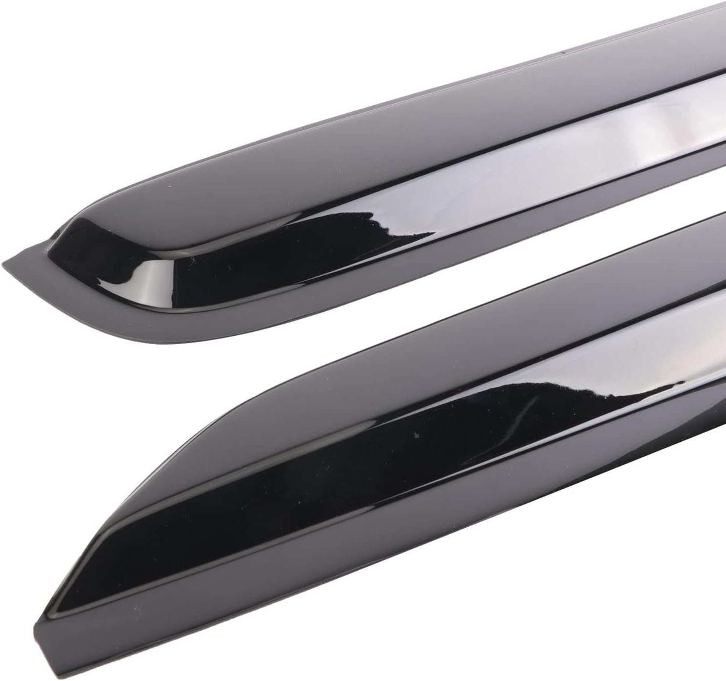 Smoke Black Outside Mount Rain Guards Window Visor 2019-2023 Sierra/Silverado