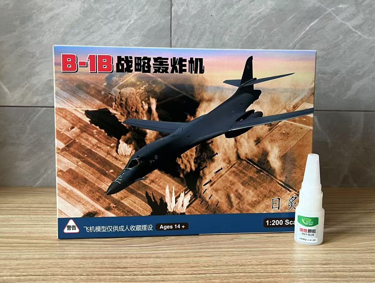 Wltk USAF EL28BW Rockwell B-1B Lancer Bomber 1/200 Diecast Aircraft Jet Model