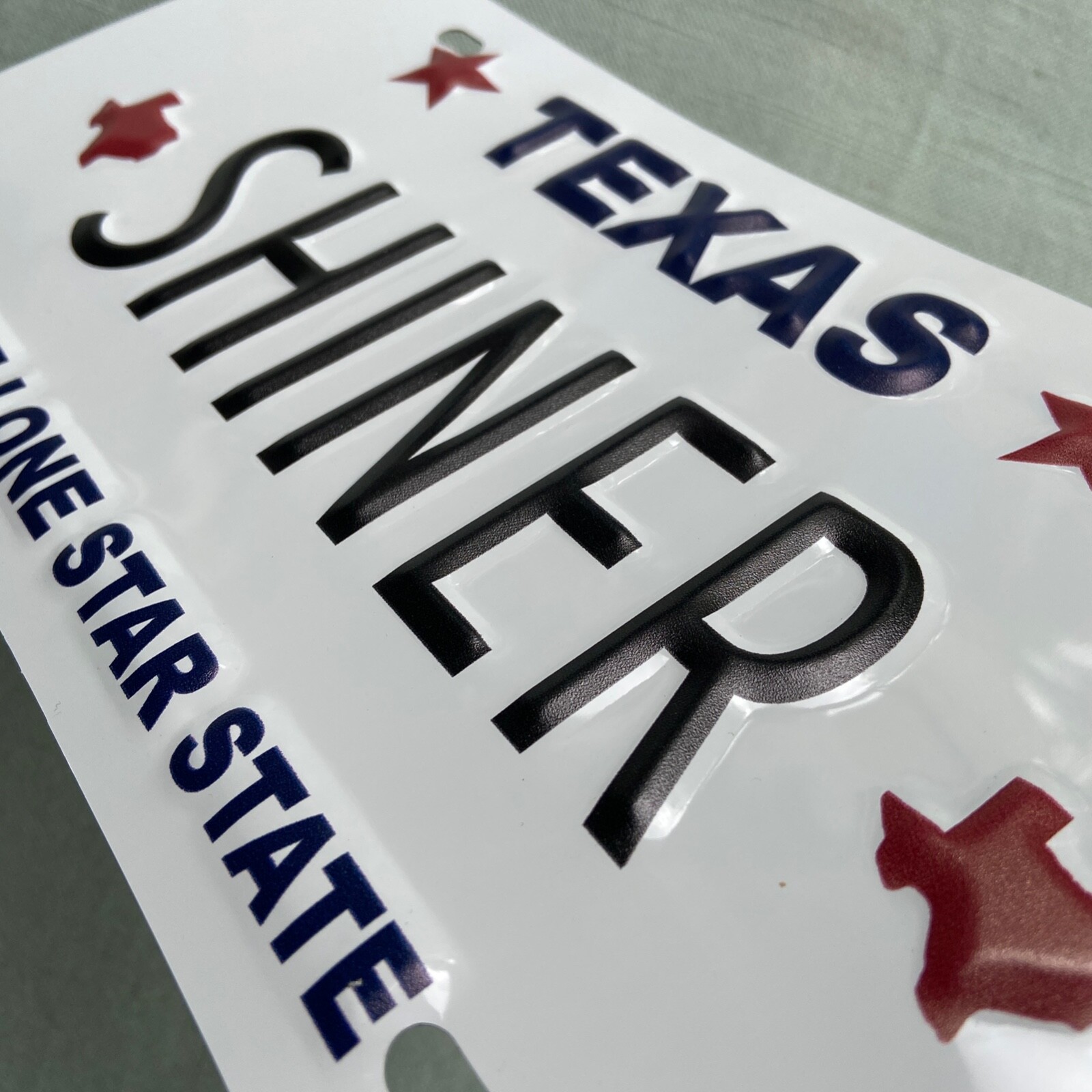 Shiner Beer Embossed Texas License Plate Lone Star State 2023 Brewery Sign tx