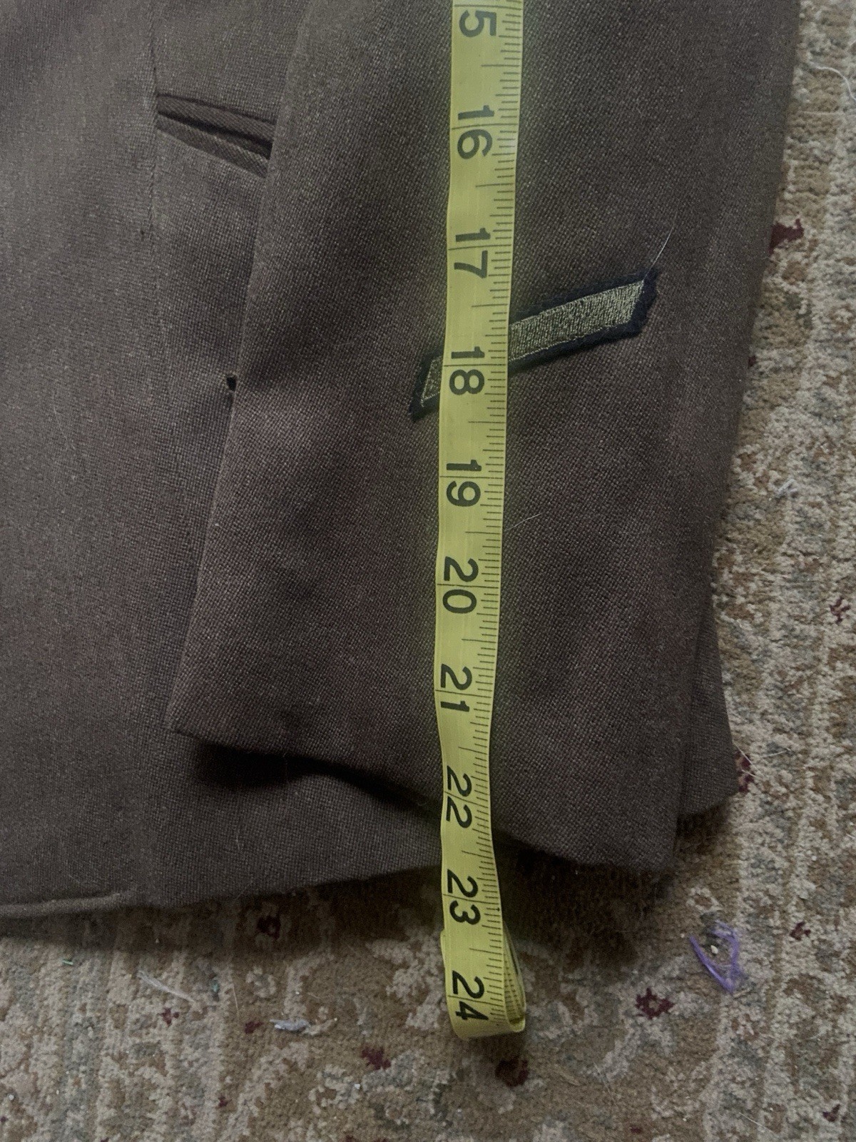 WWII WAC Uniform Jacket & Matching Skirt 7th Army Corporal