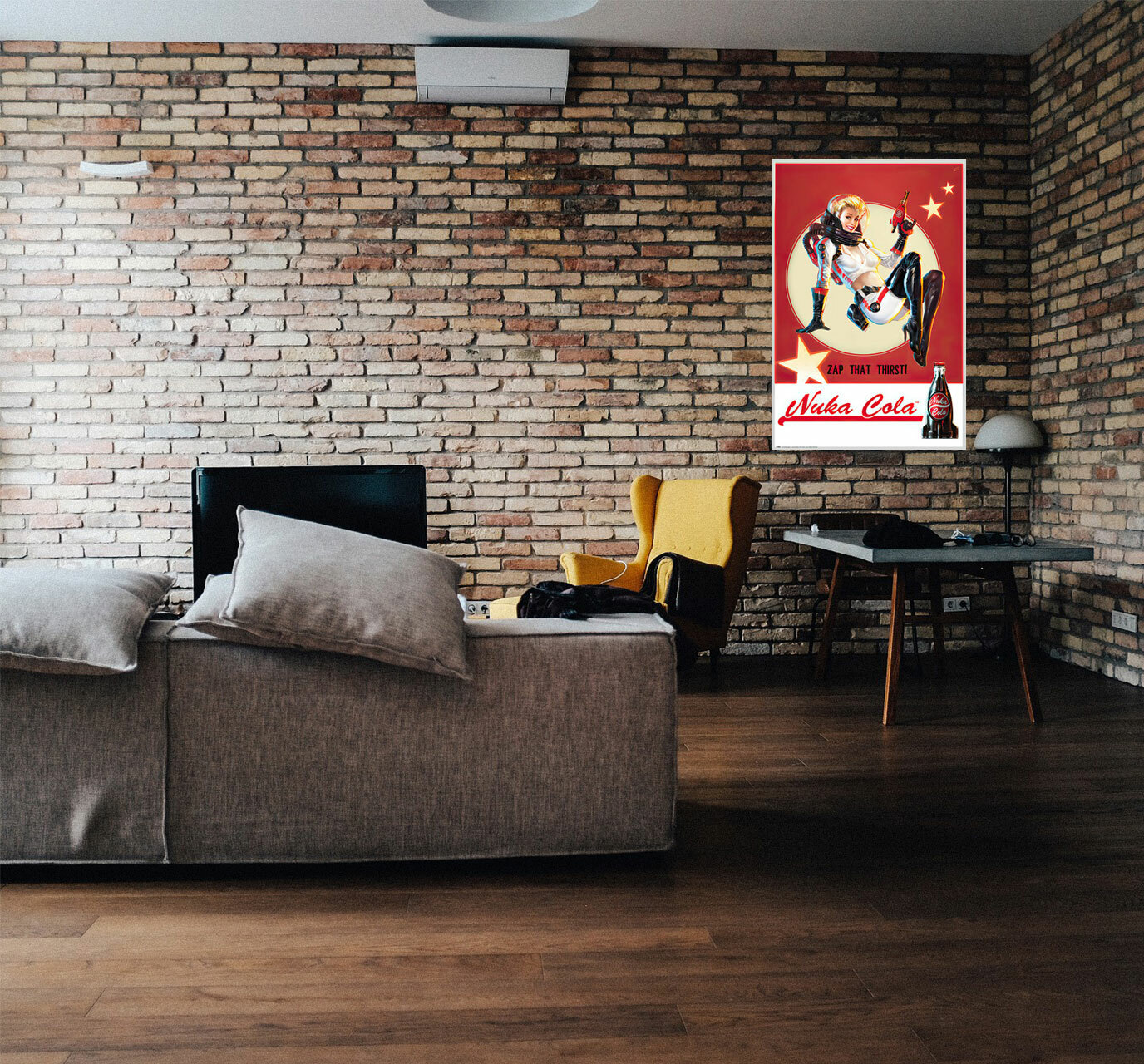 Fallout 4 - Gaming Poster / Print (Nuka Cola Girl) (Size: 24" X 36")