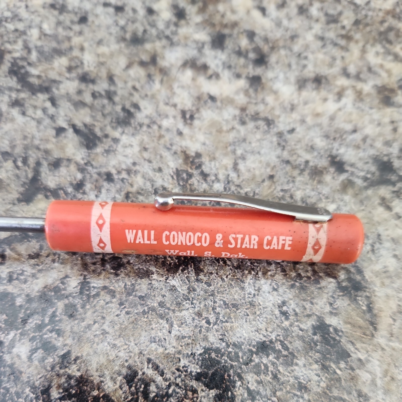 Vtg Wall Conoco & Star Cafe South Dakota Fischer Screw Driver