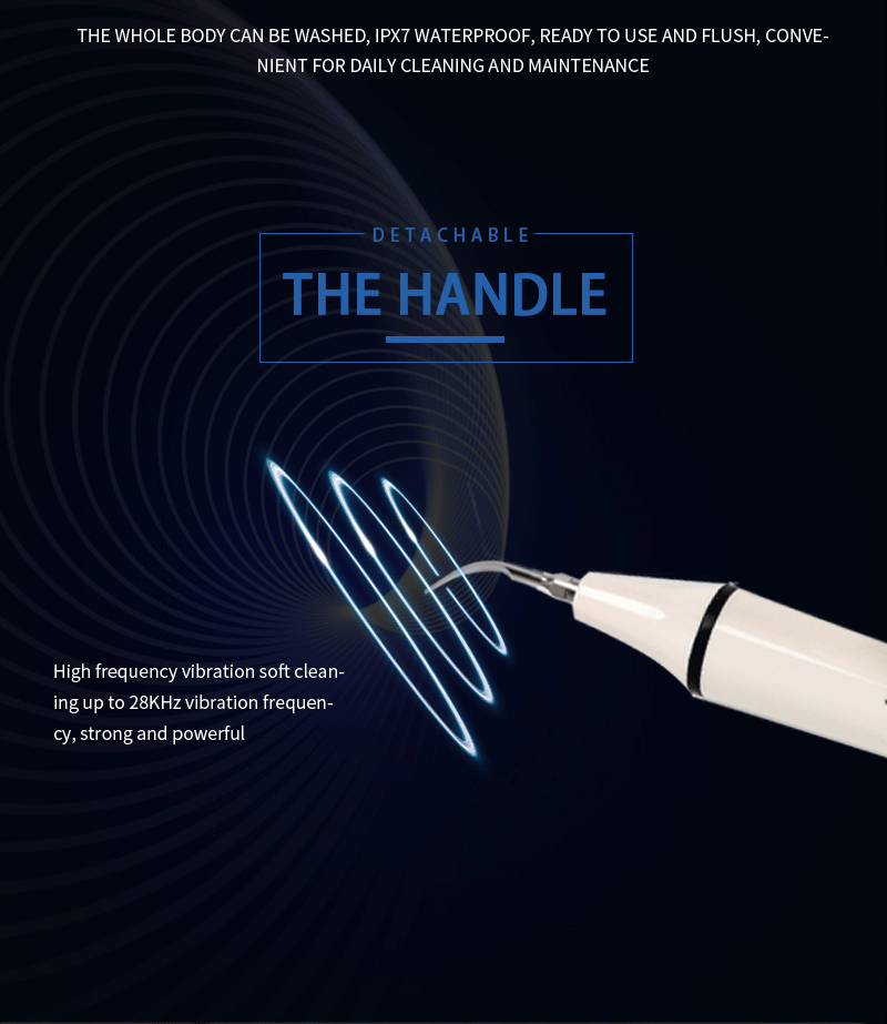 Ultrasonic Piezo Dental Scaler Handpiece 2*Bottles Dosing Fits EMS Cavitron tips