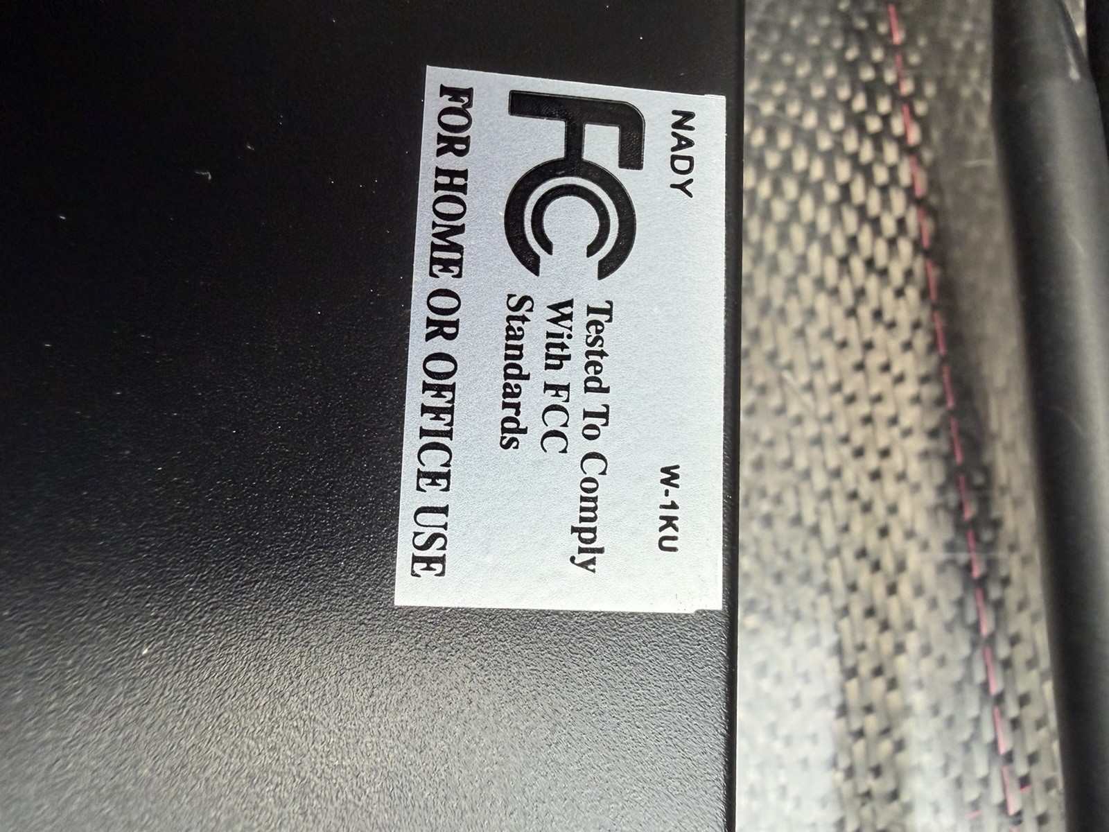 Nady 2W-1KU *Receiver Only* 1,000-Channel Dual UHF Ships Fast VGC!