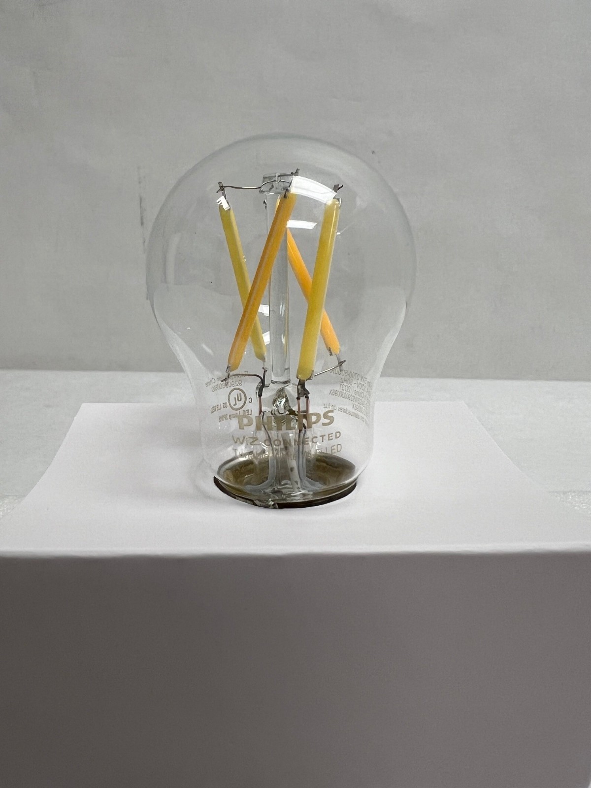 4x Philips Smart Bulb LED 40W Eq. Dimmable Wi-Fi Wiz A15 Standard