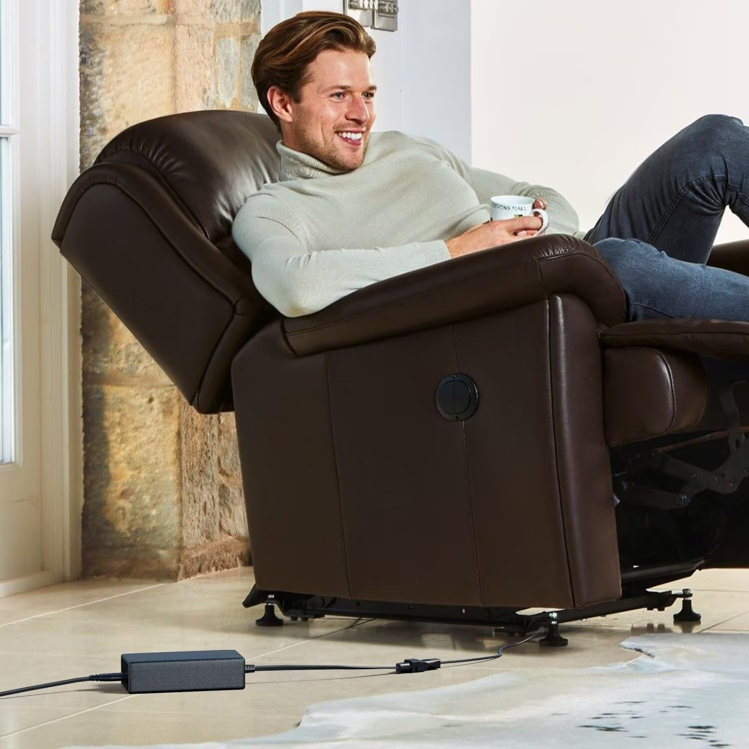 29V 2A Power Adapter Power Supply AC Plug Transformer for Recliner Lift Chair