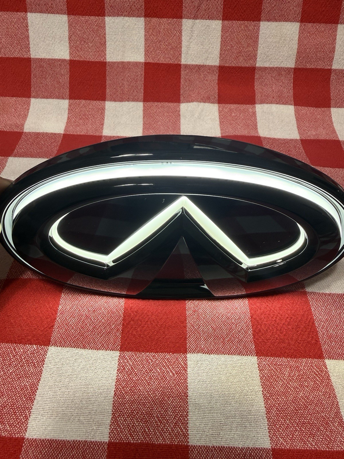 ✅2018-2024 INFINITI Q50 LED EMBLEM GLOSS BLACK ✅