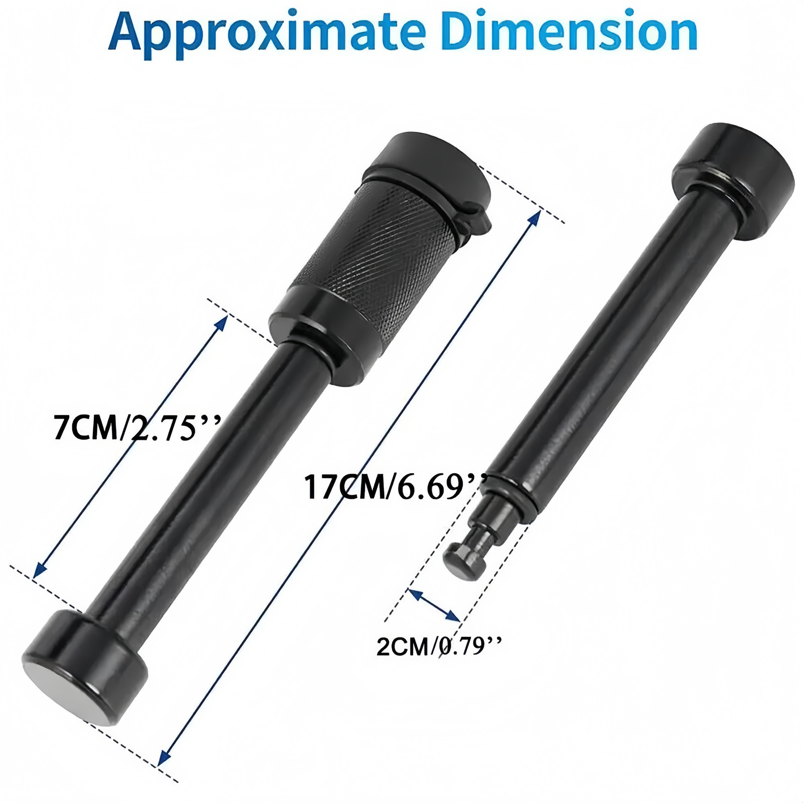 Hitch Pin Lock Trailer Hitch Lock 5/8 in 2 Keys for Truck Trailer Receiver US