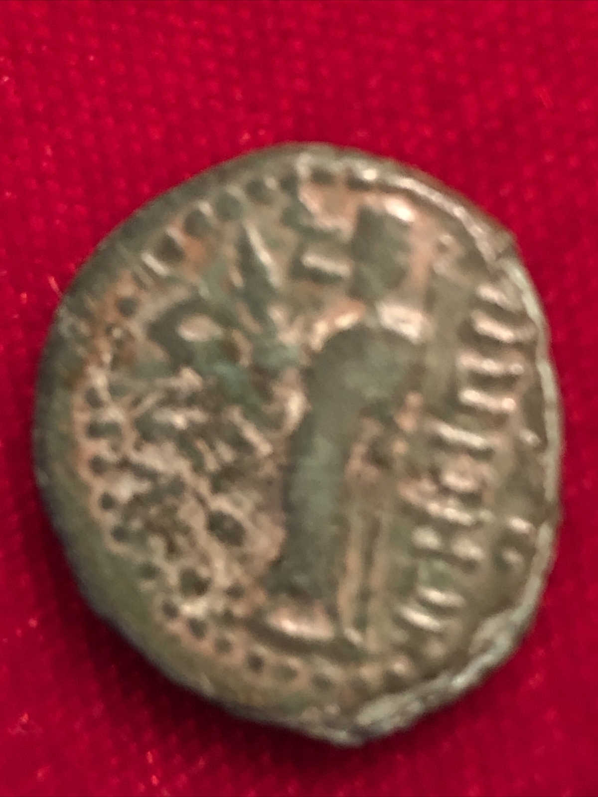 nero ae19 lydia hypaepa Ad54-68 Nero /Zeus Wonderful Green Patina