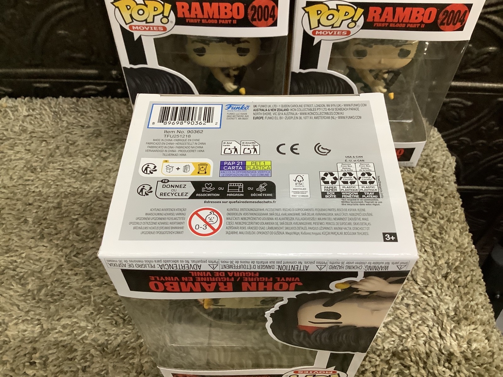 Funko Pop! Rambo: First Blood Part II John Rambo Vinyl Figure #2004