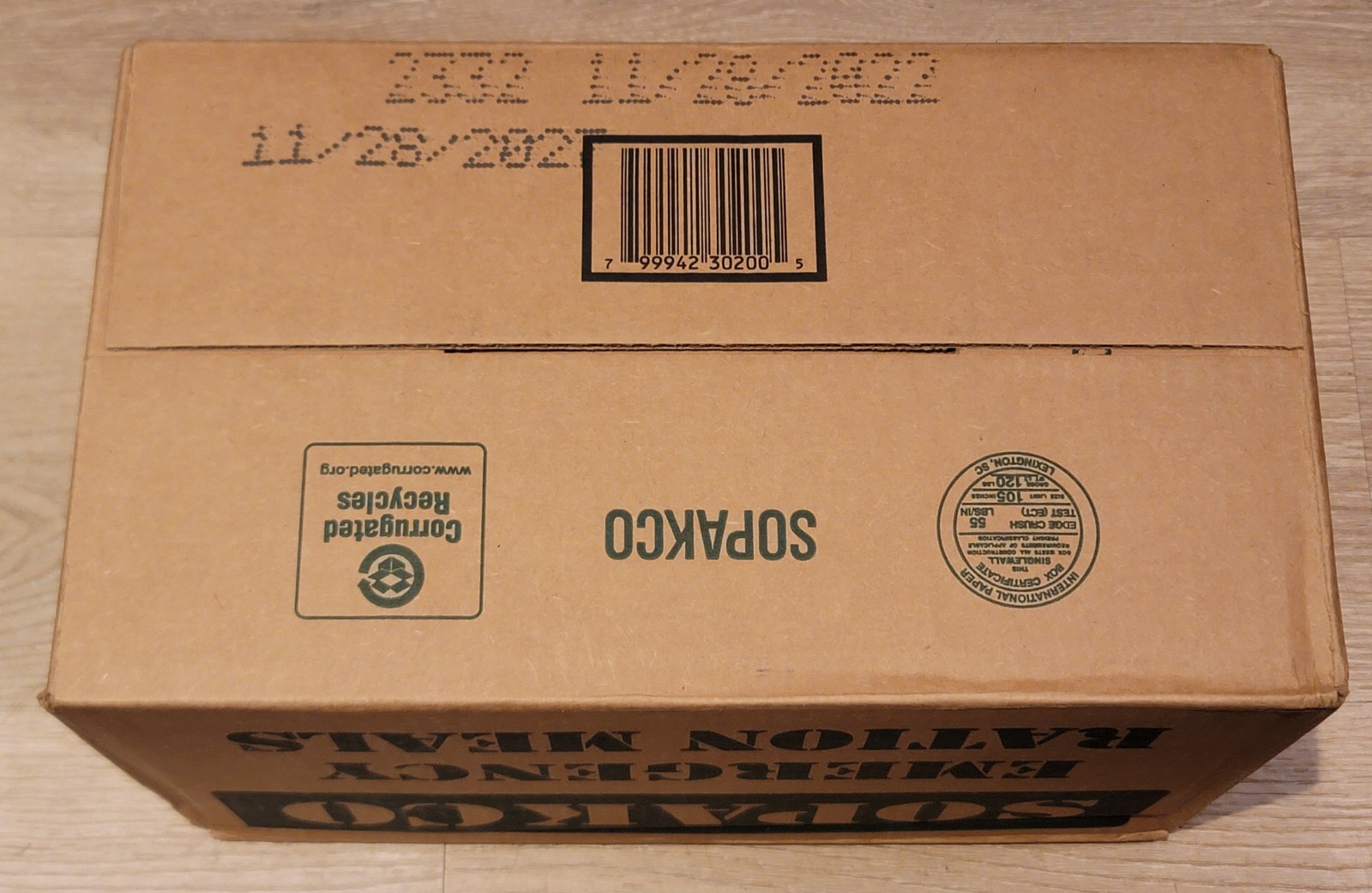 SOPAKCO MRE LOW SODIUM EMERGENCY INDIVIDUAL RATION HIKING CAMPING 16 MEALS-11/27